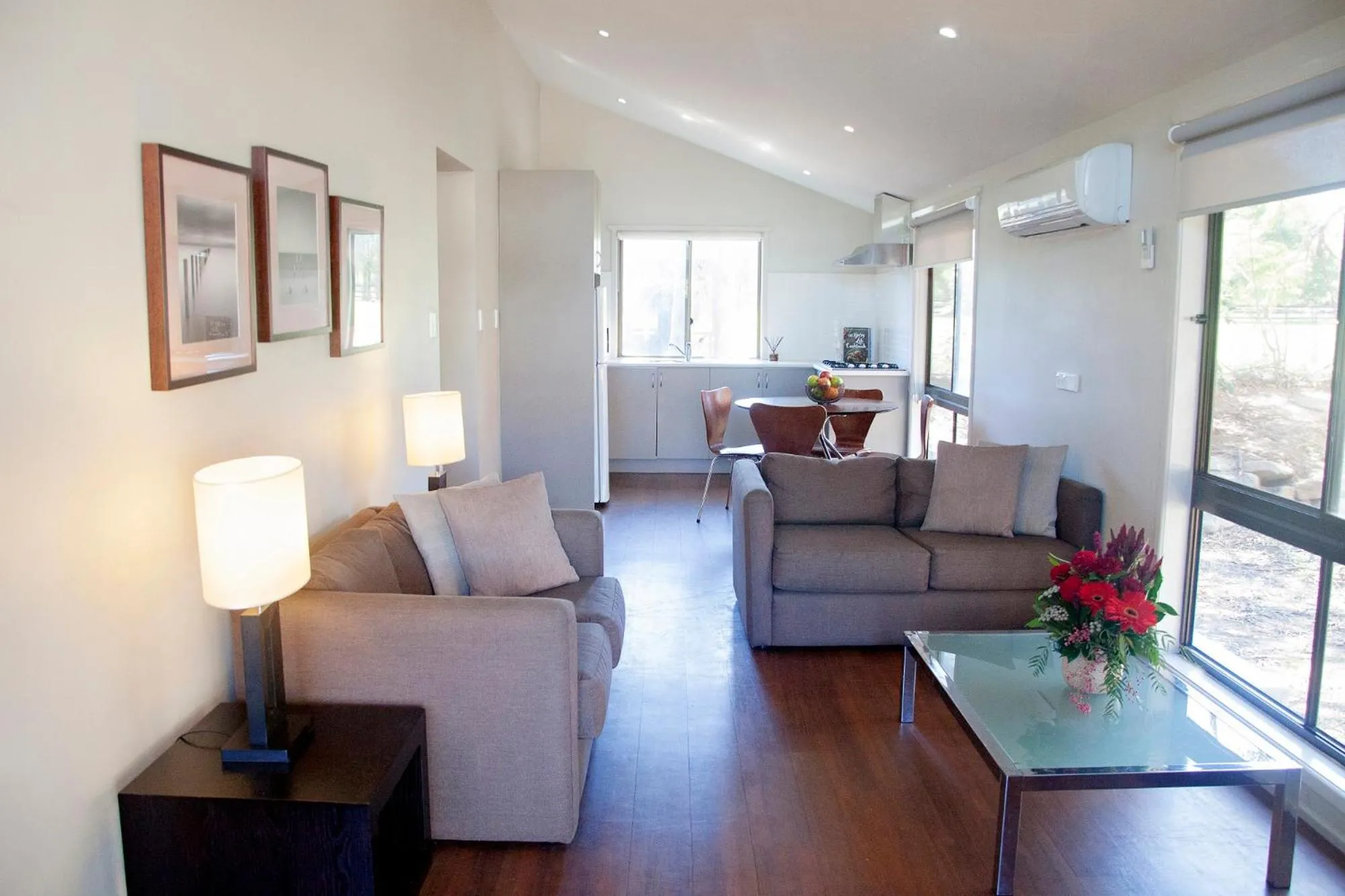 Living room in Nepean Shores by Gateway Lifestyle Holiday Parks