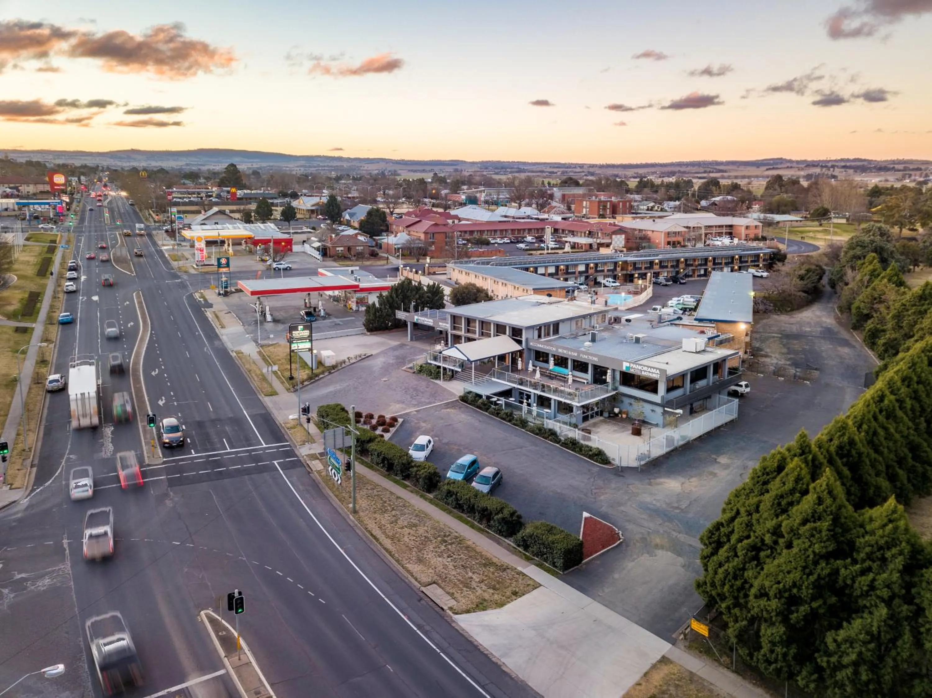 Bird's eye view in Panorama Bathurst
