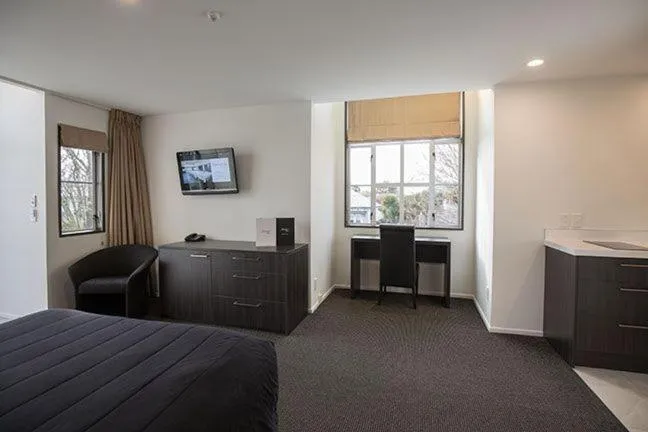 Bed in Pavilions Hotel