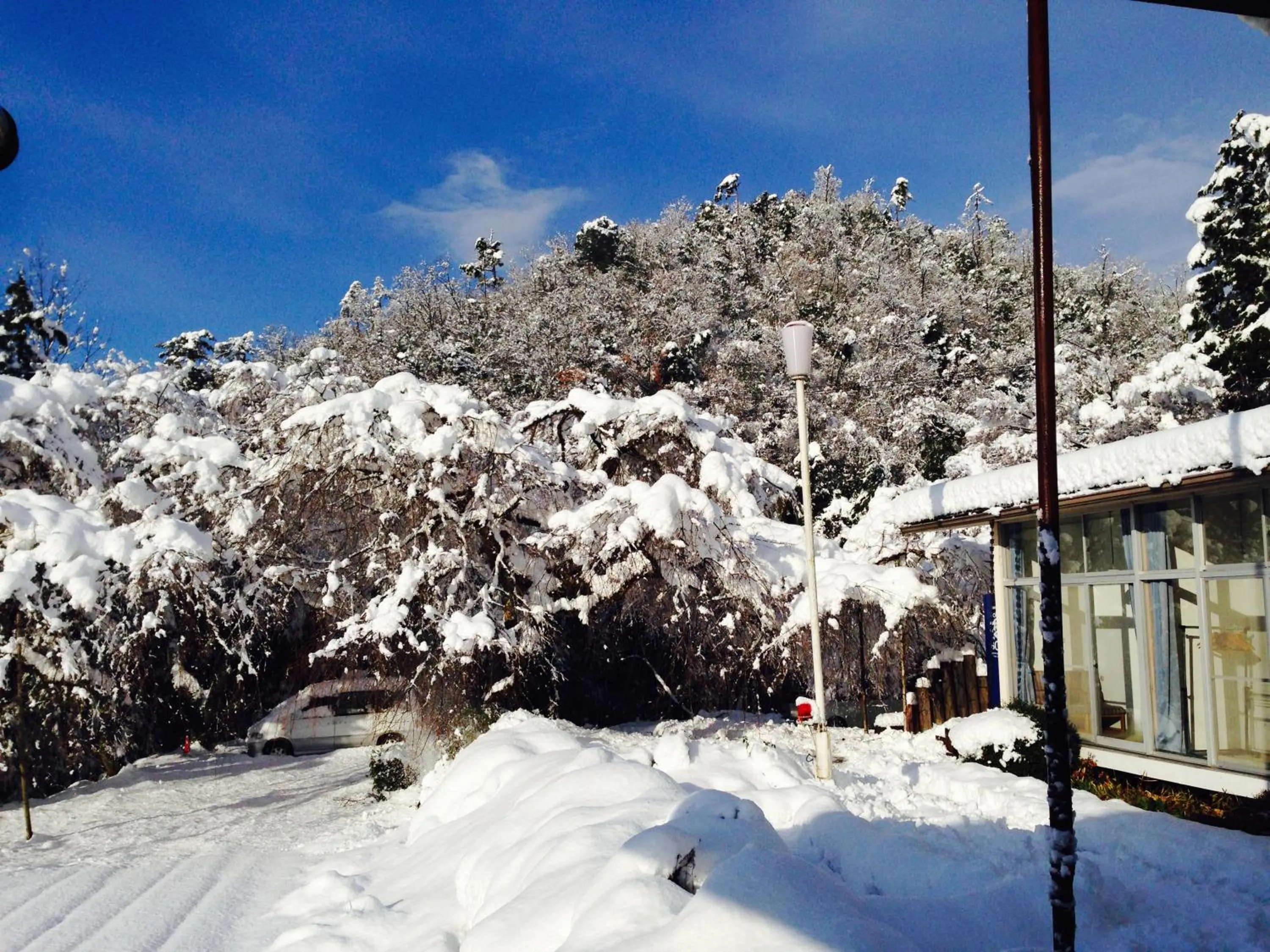 Winter in Amanohashidate Youth Hostel