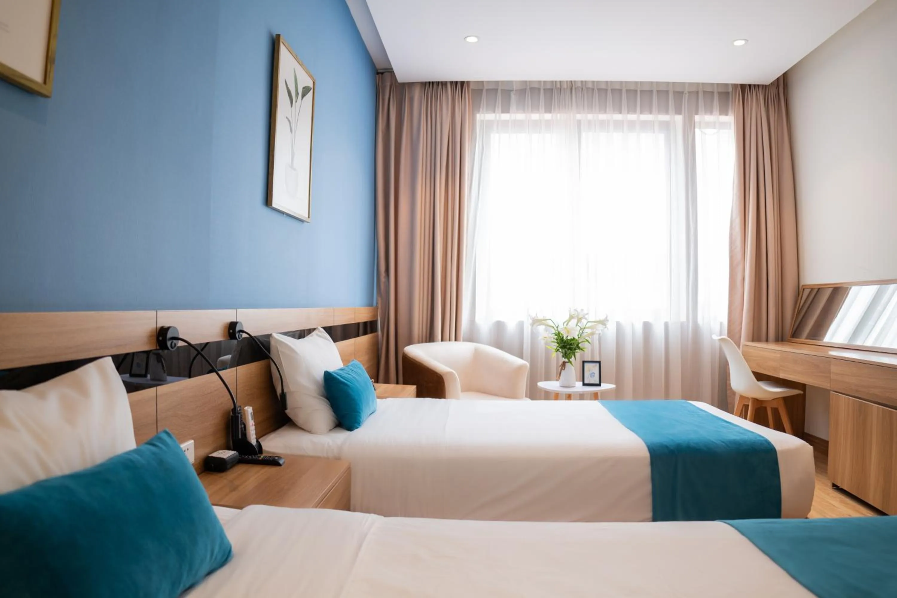 Bed in Mango Hotel - Ha Noi Railway station