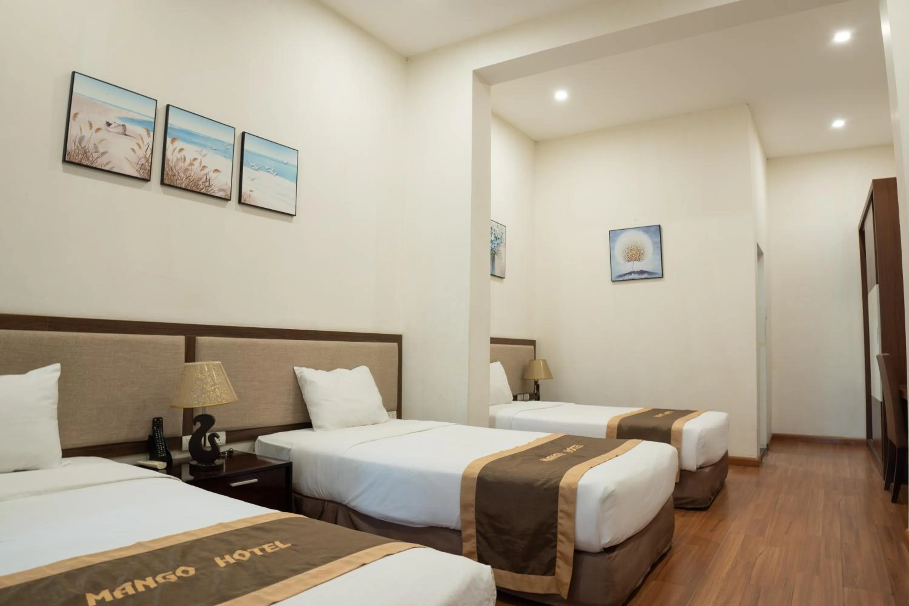 Bed in Mango Hotel - Ha Noi Railway station