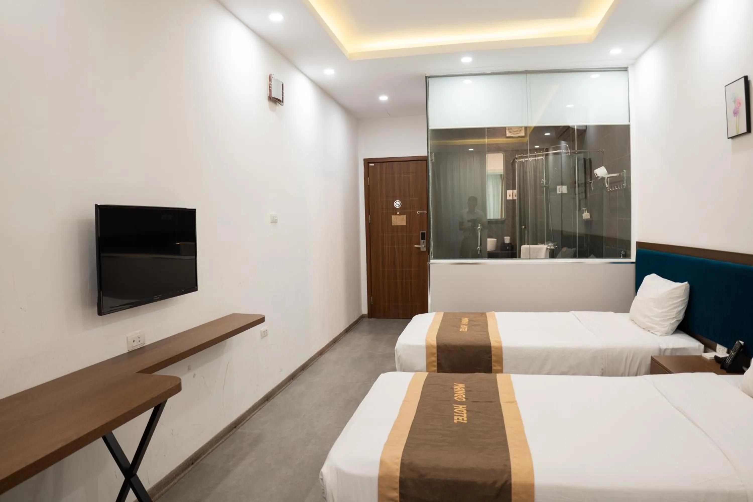 Bed in Mango Hotel - Ha Noi Railway station