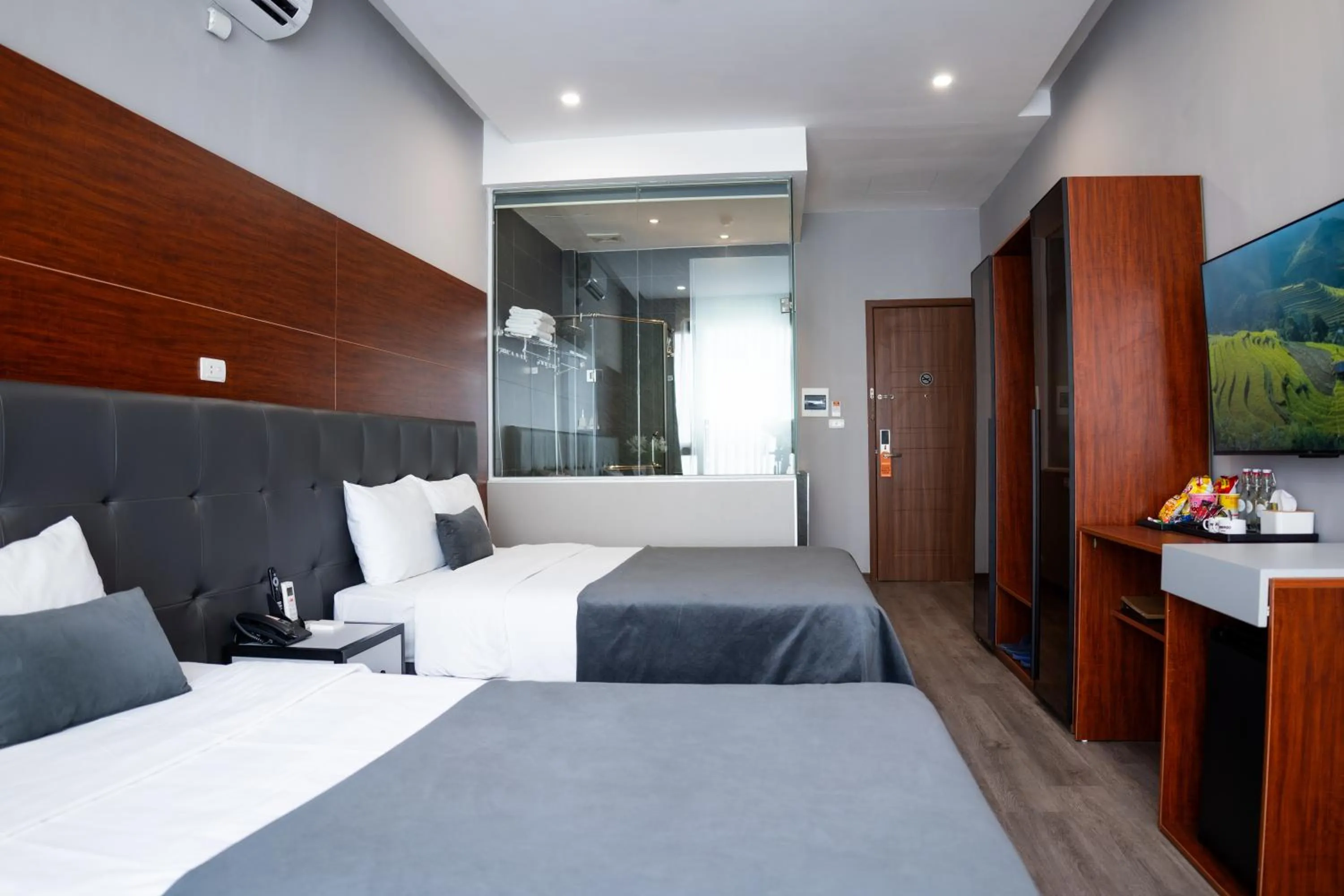 Bed in Mango Hotel - Ha Noi Railway station