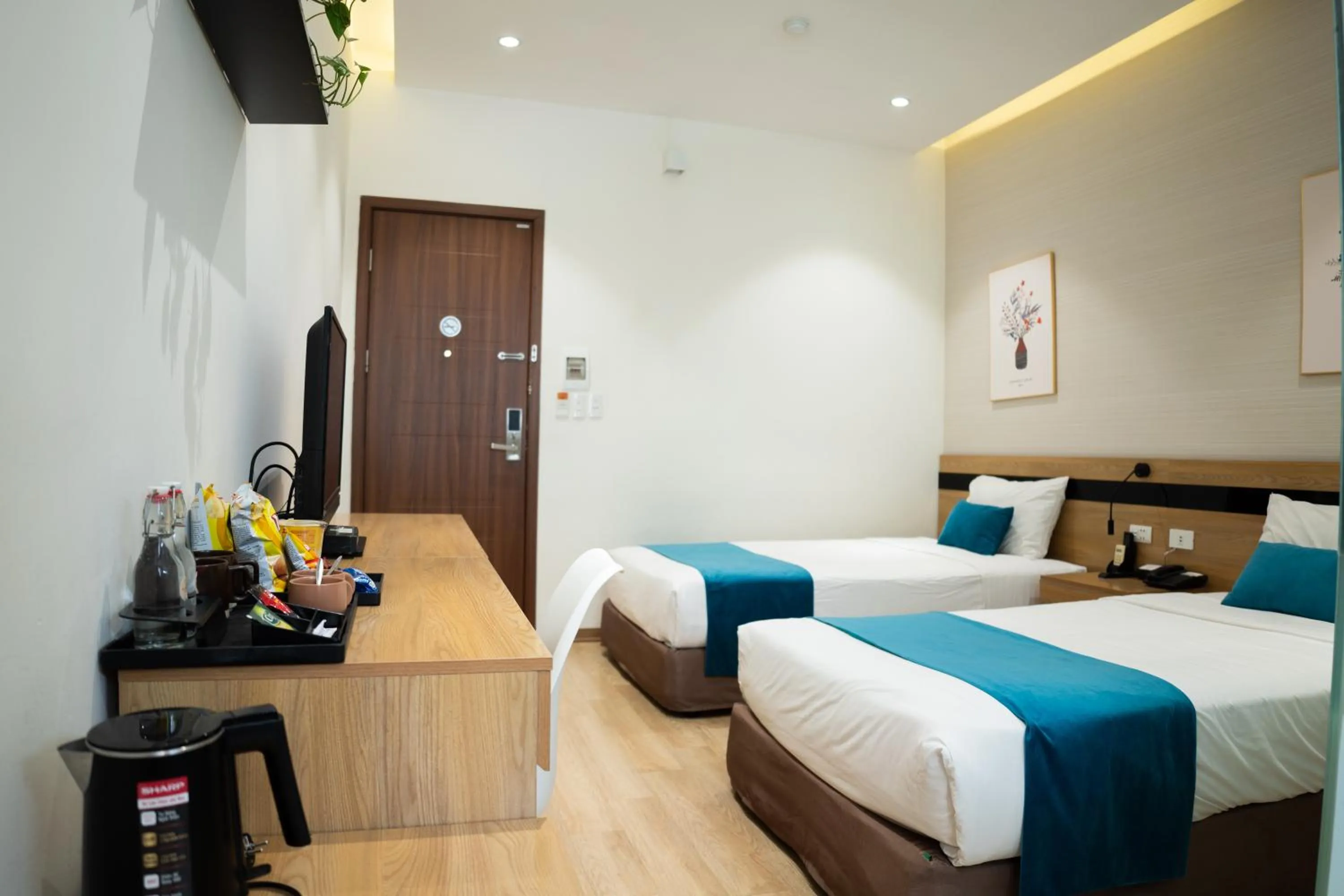 Bed in Mango Hotel - Ha Noi Railway station