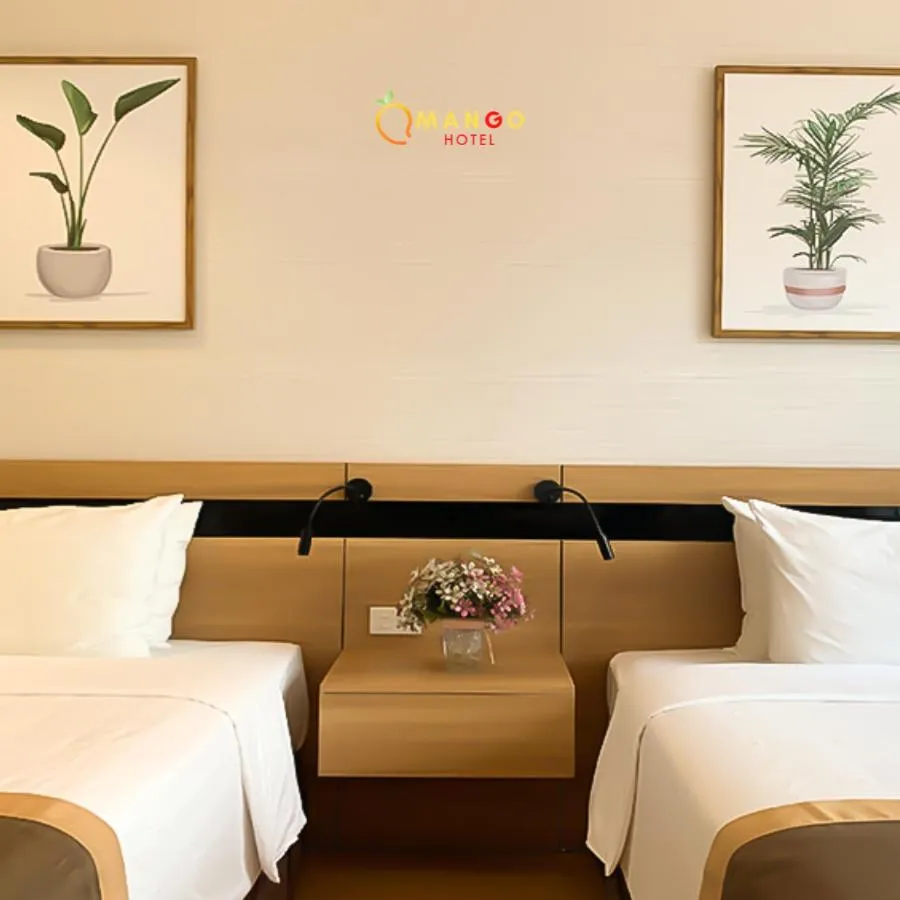 Bed in Mango Hotel - Ha Noi Railway station
