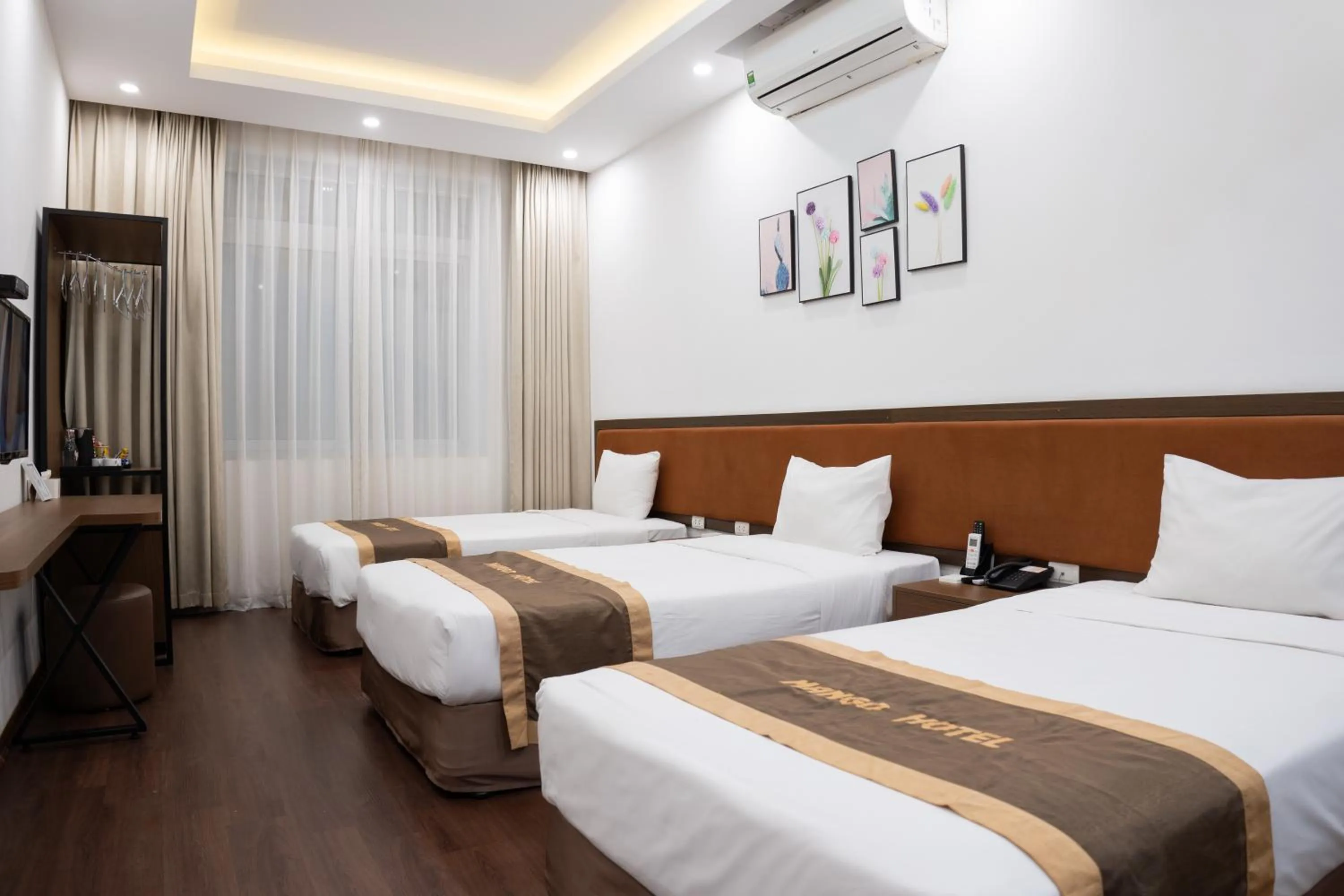 Bed in Mango Hotel - Ha Noi Railway station