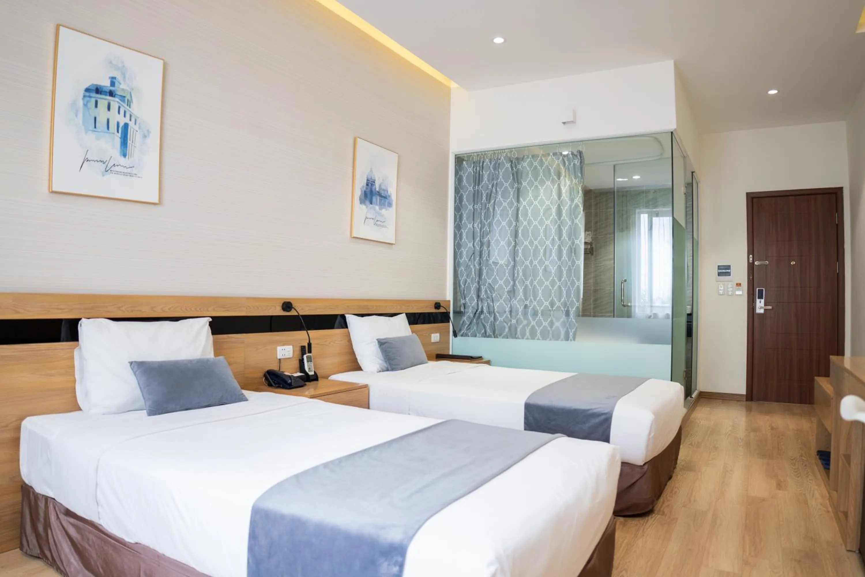 Bed in Mango Hotel - Ha Noi Railway station