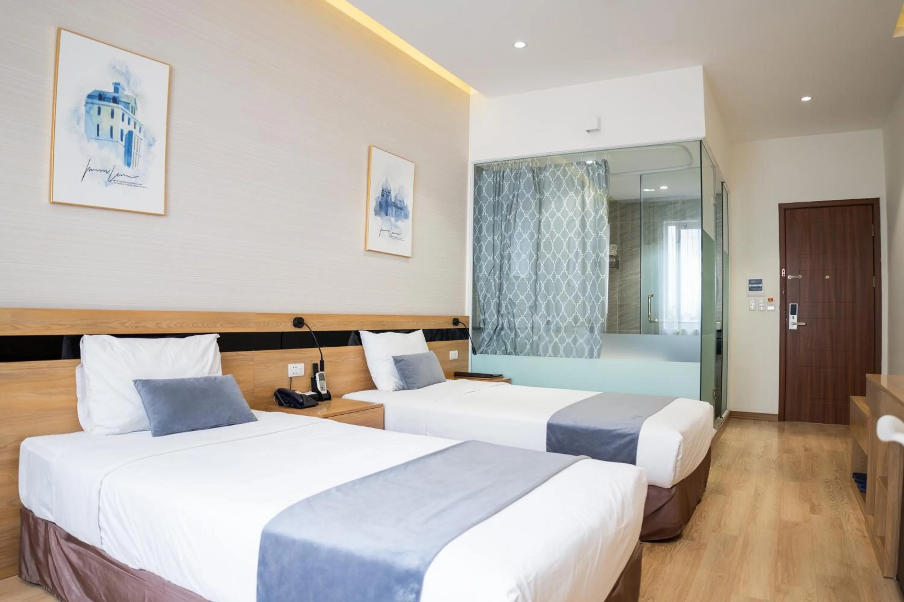 Bed in Mango Hotel - Ha Noi Railway station