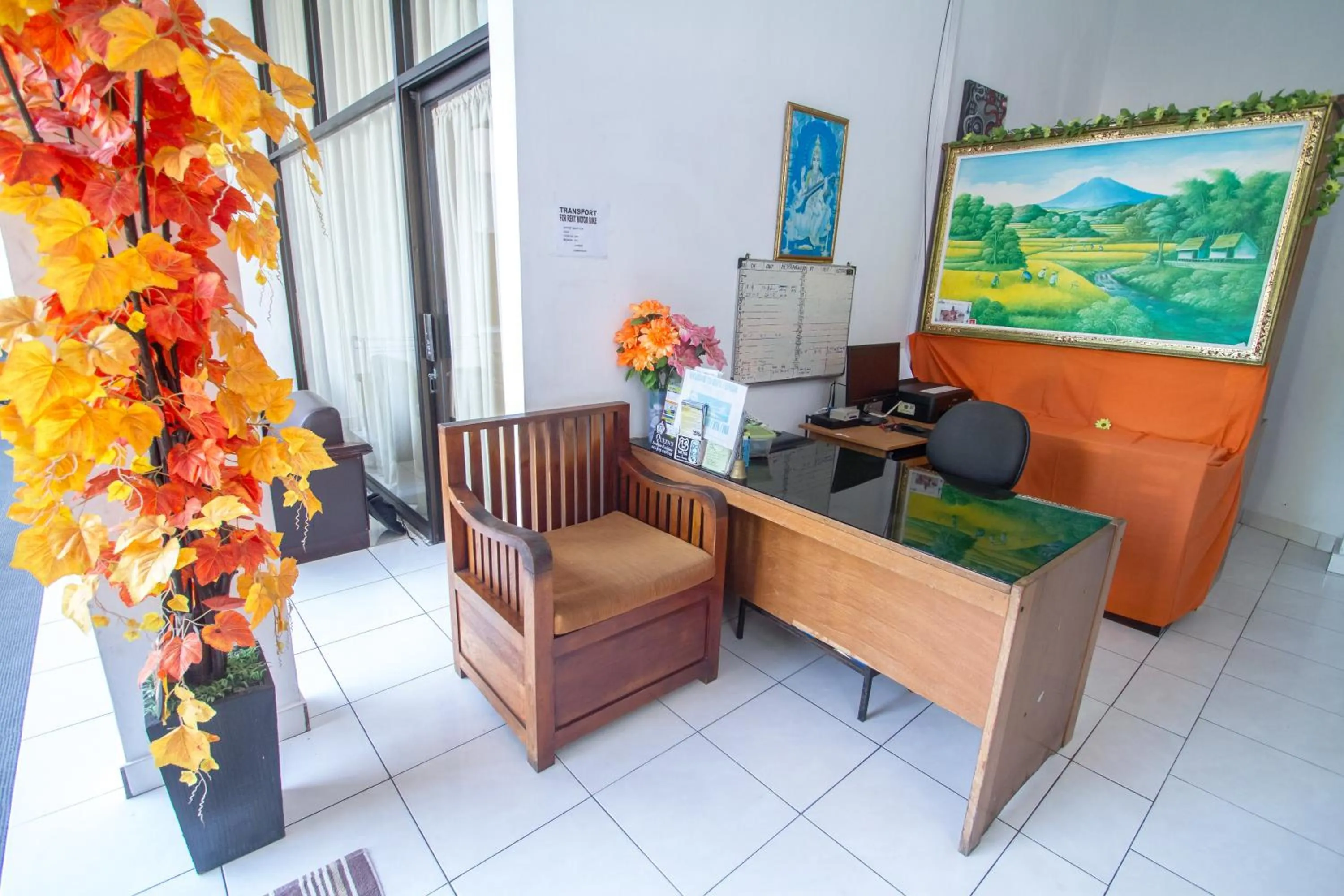 Lobby or reception in Seminyak Point Guest House