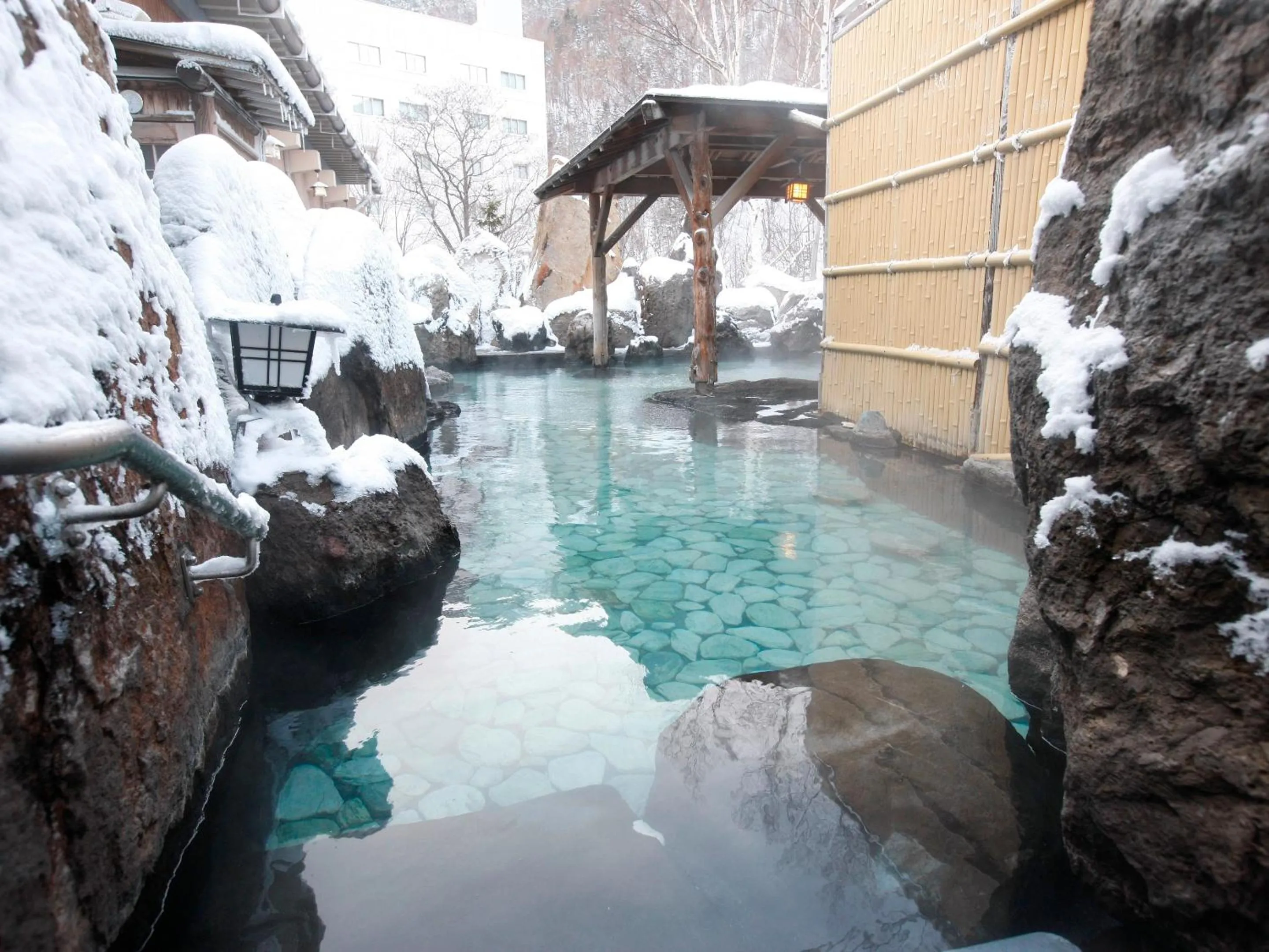 Hot Spring Bath in Sounkaku