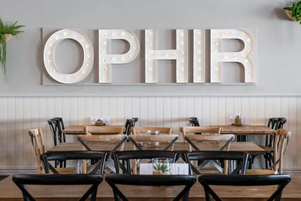 Restaurant/places to eat in The Ophir Hotel