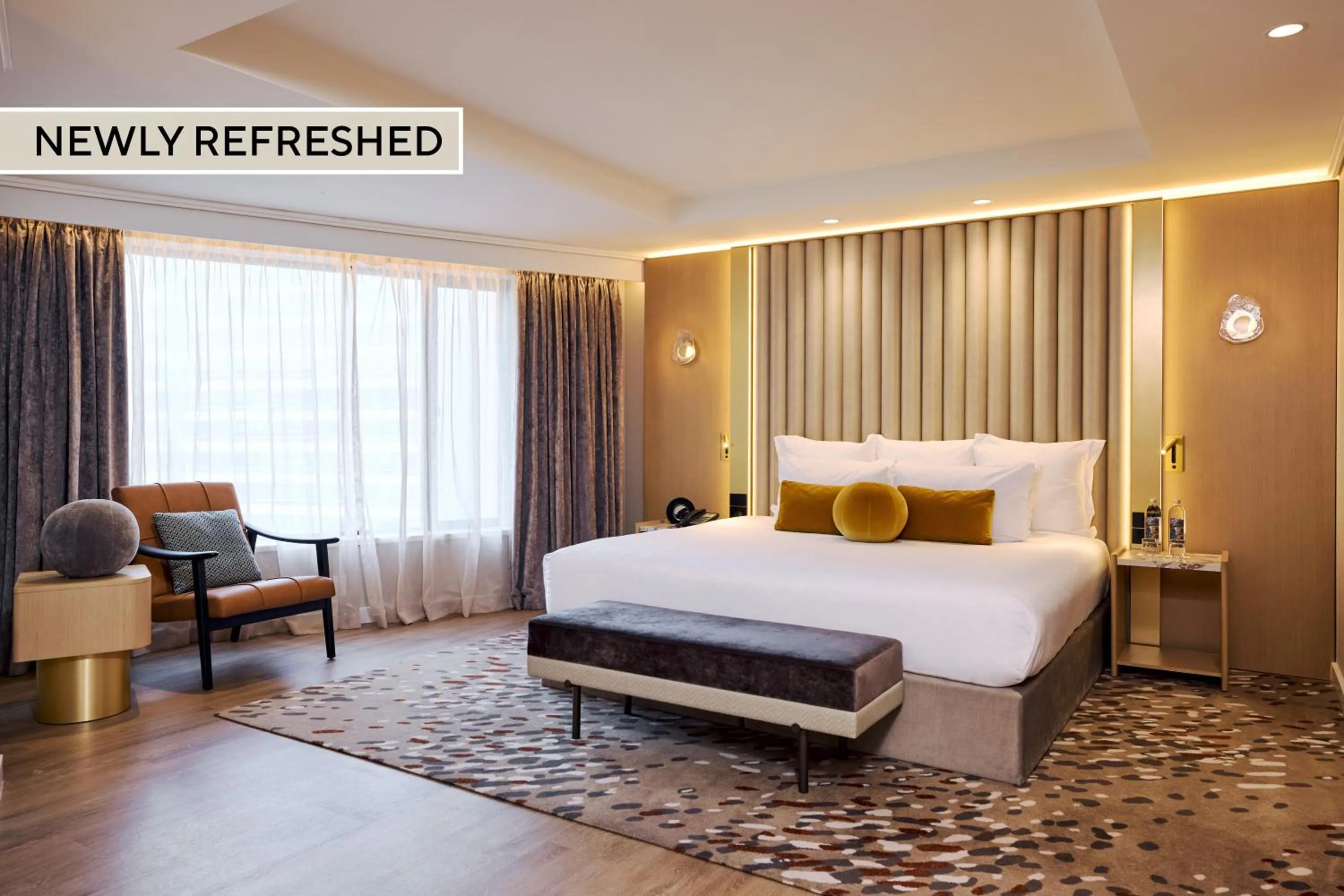 Bed in Grand Millennium Auckland