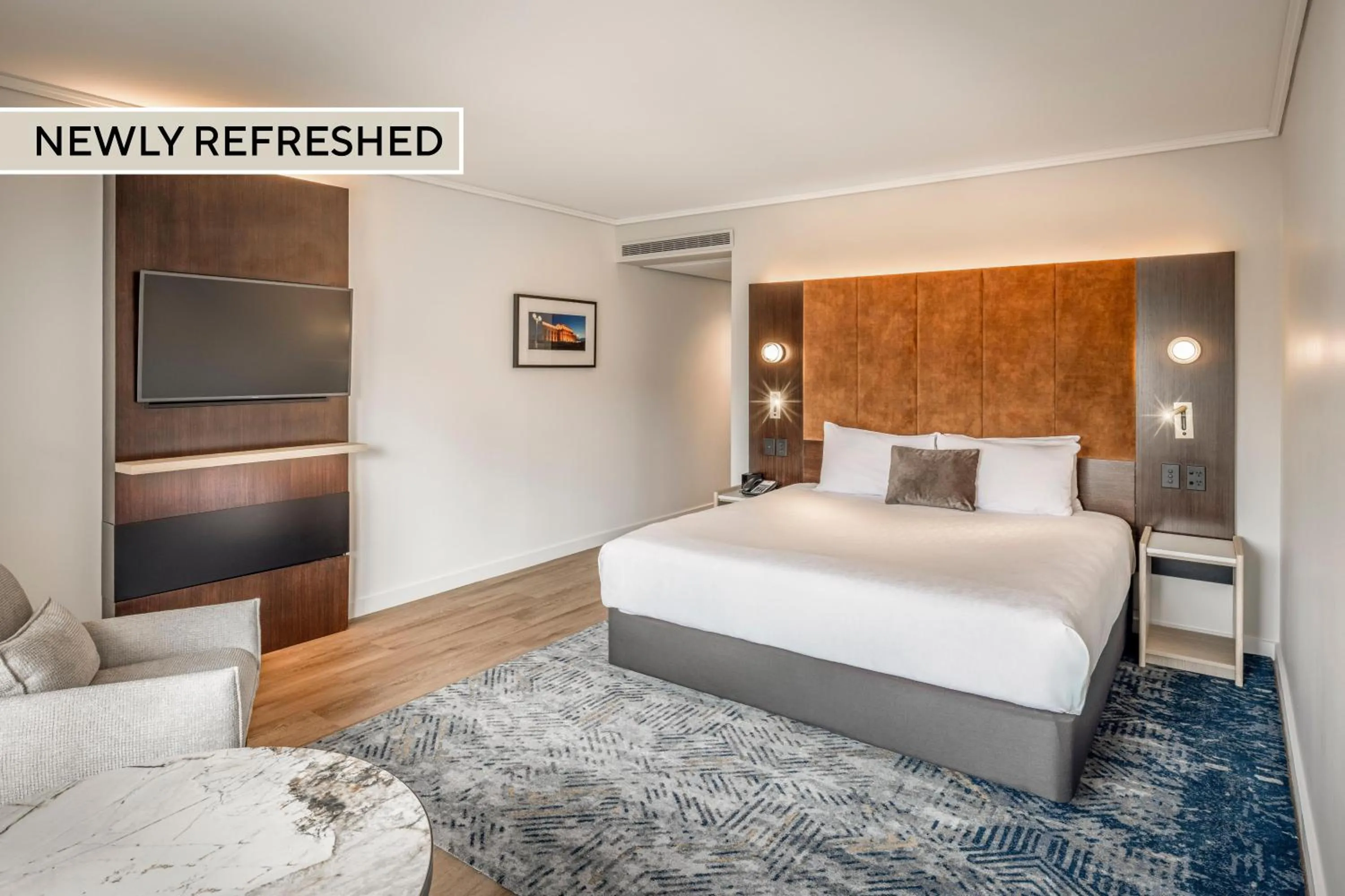 Bed in Grand Millennium Auckland