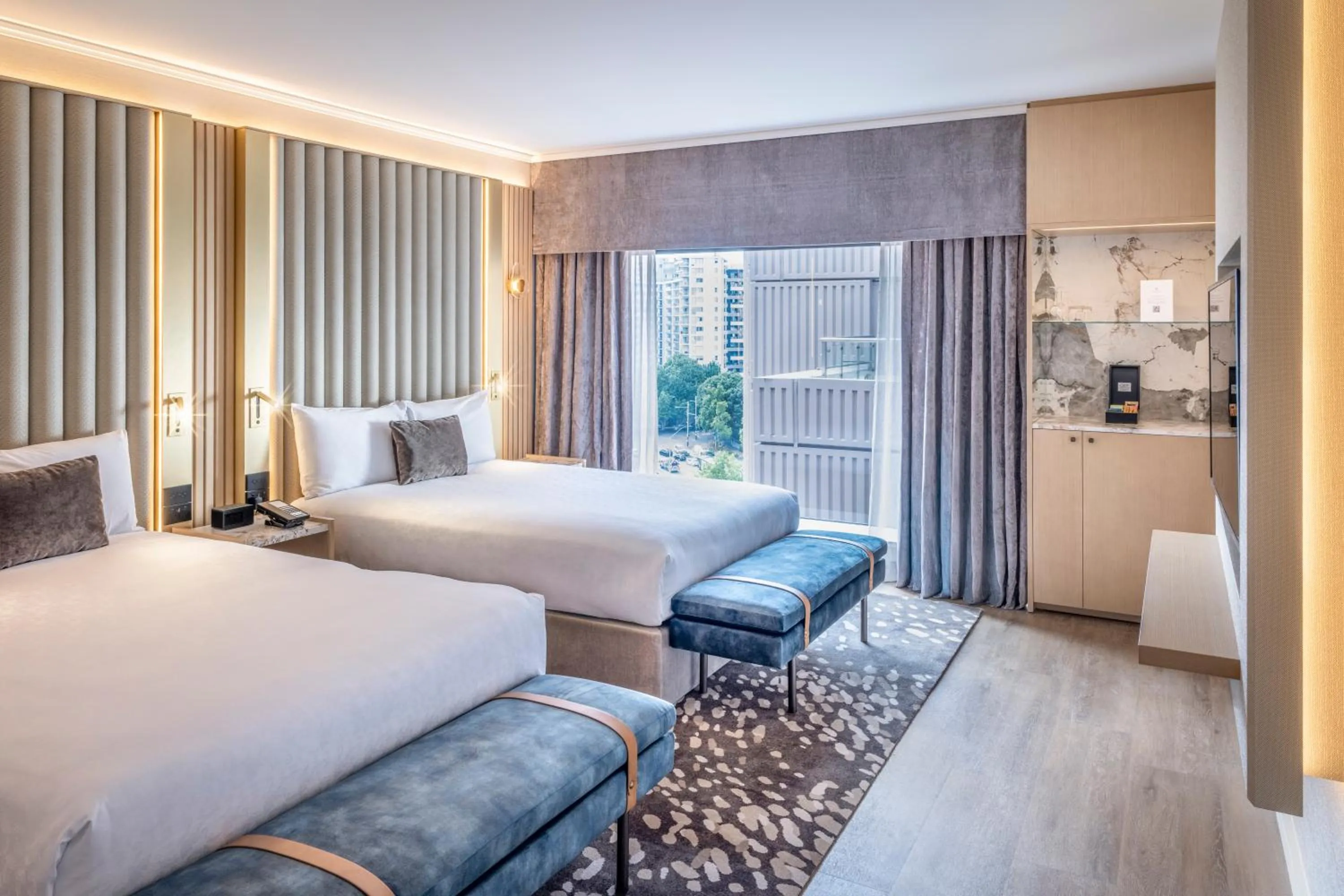 Bed in Grand Millennium Auckland