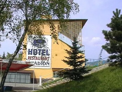 Facade/entrance in Hotel Štadión