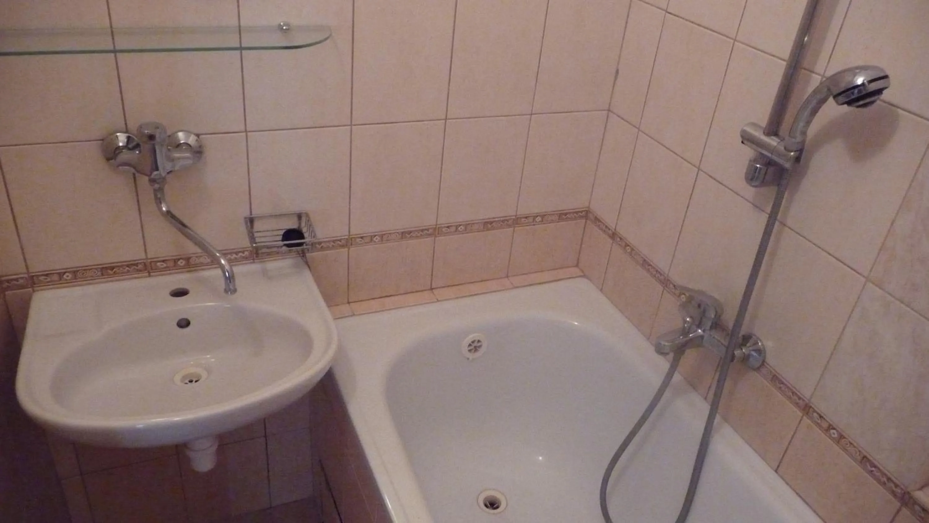 Bathroom in Hotel Štadión