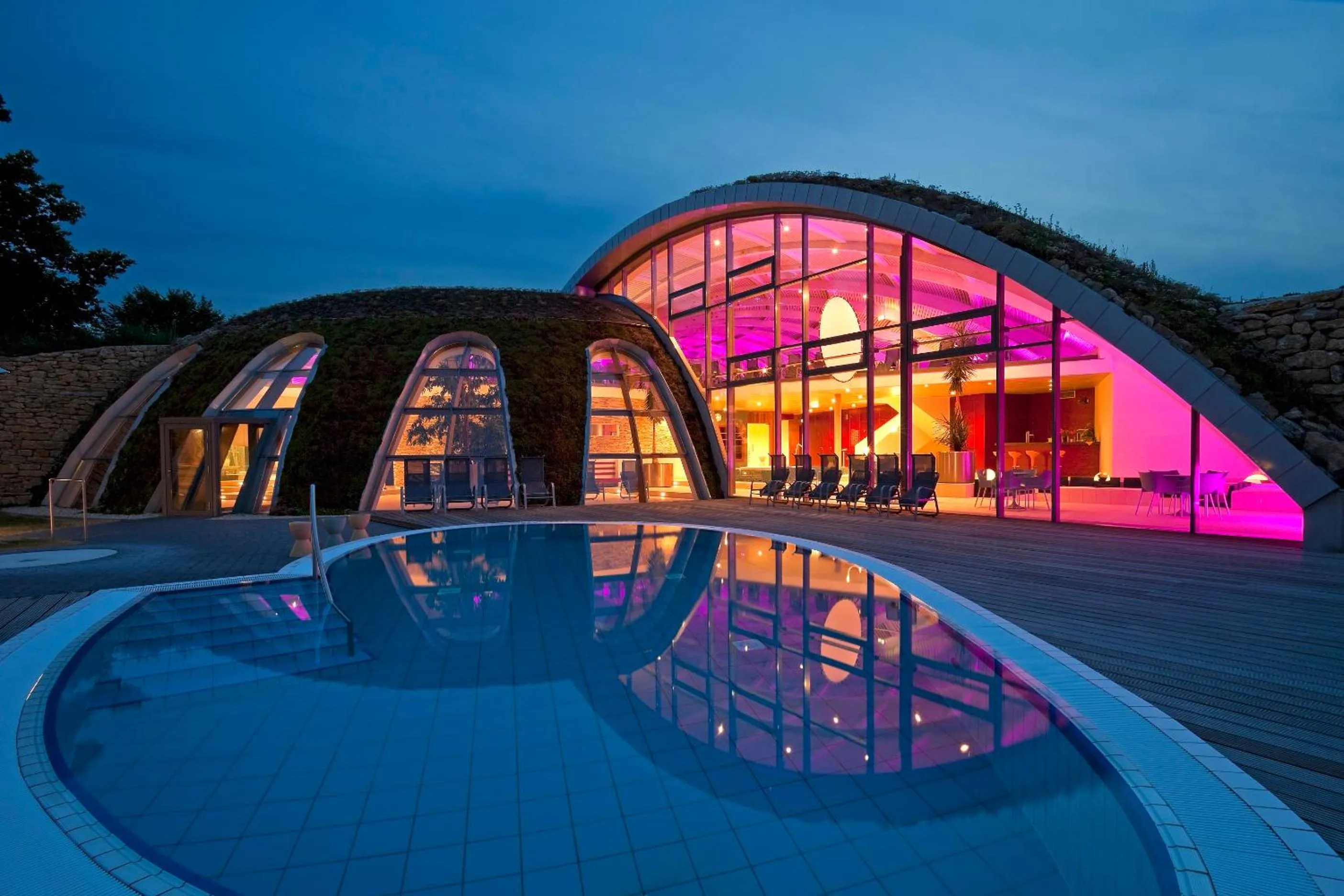 Swimming pool in Hotel an der Therme Bad Sulza
