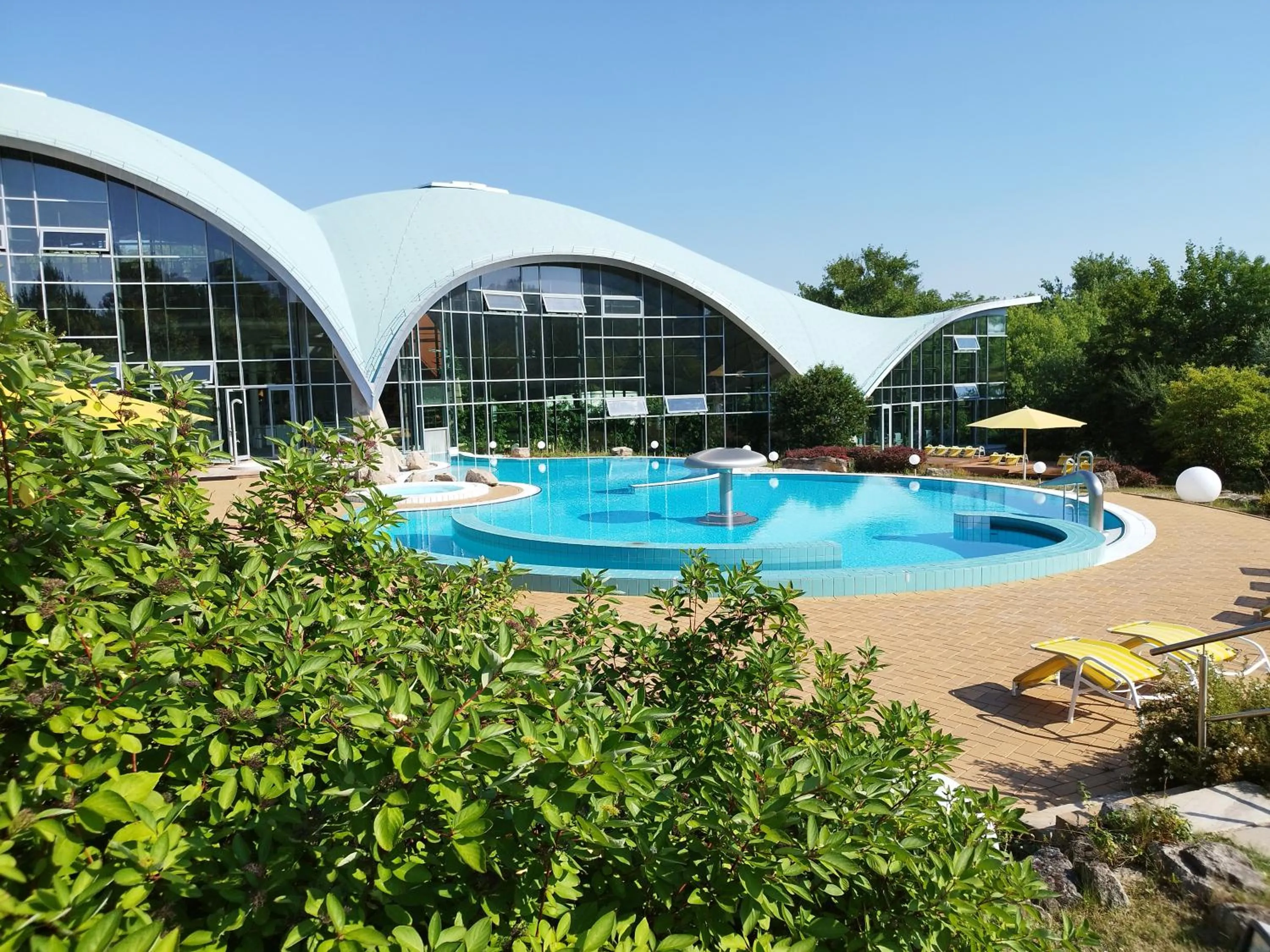 Swimming pool in Hotel an der Therme Bad Sulza
