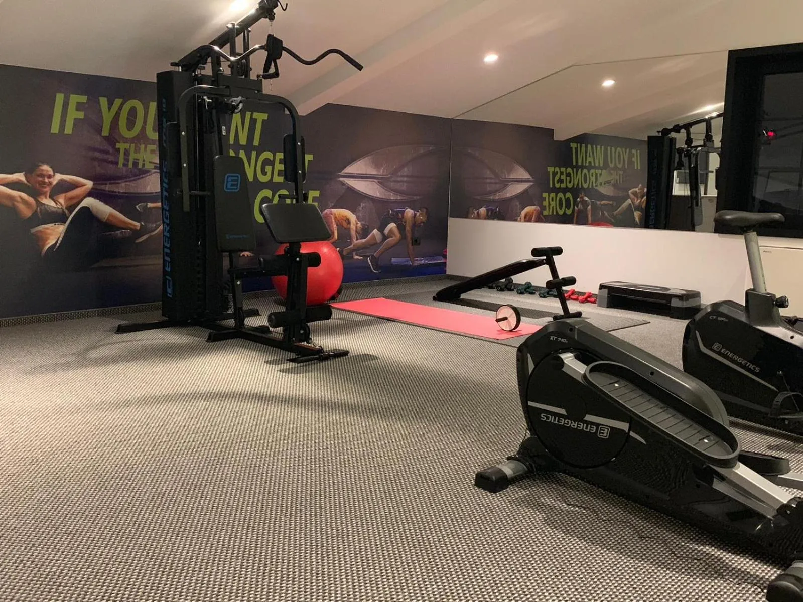 Fitness centre/facilities in Hotel Rubis