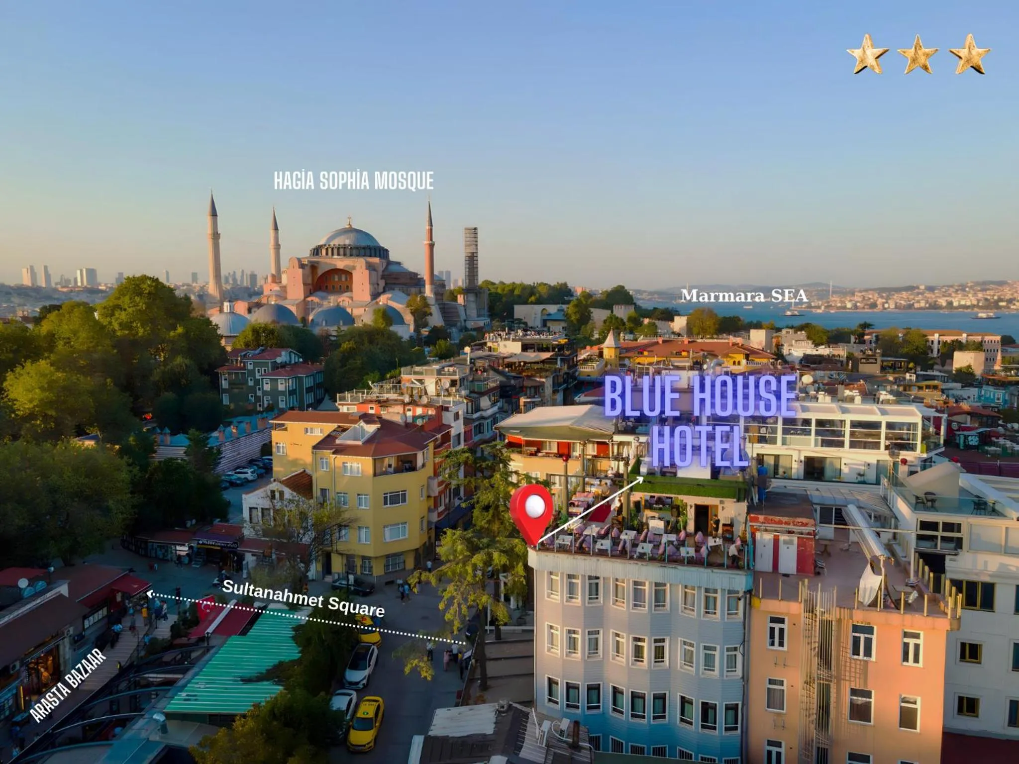 Nearby landmark in Blue House Hotel Old City - Sultanahmet