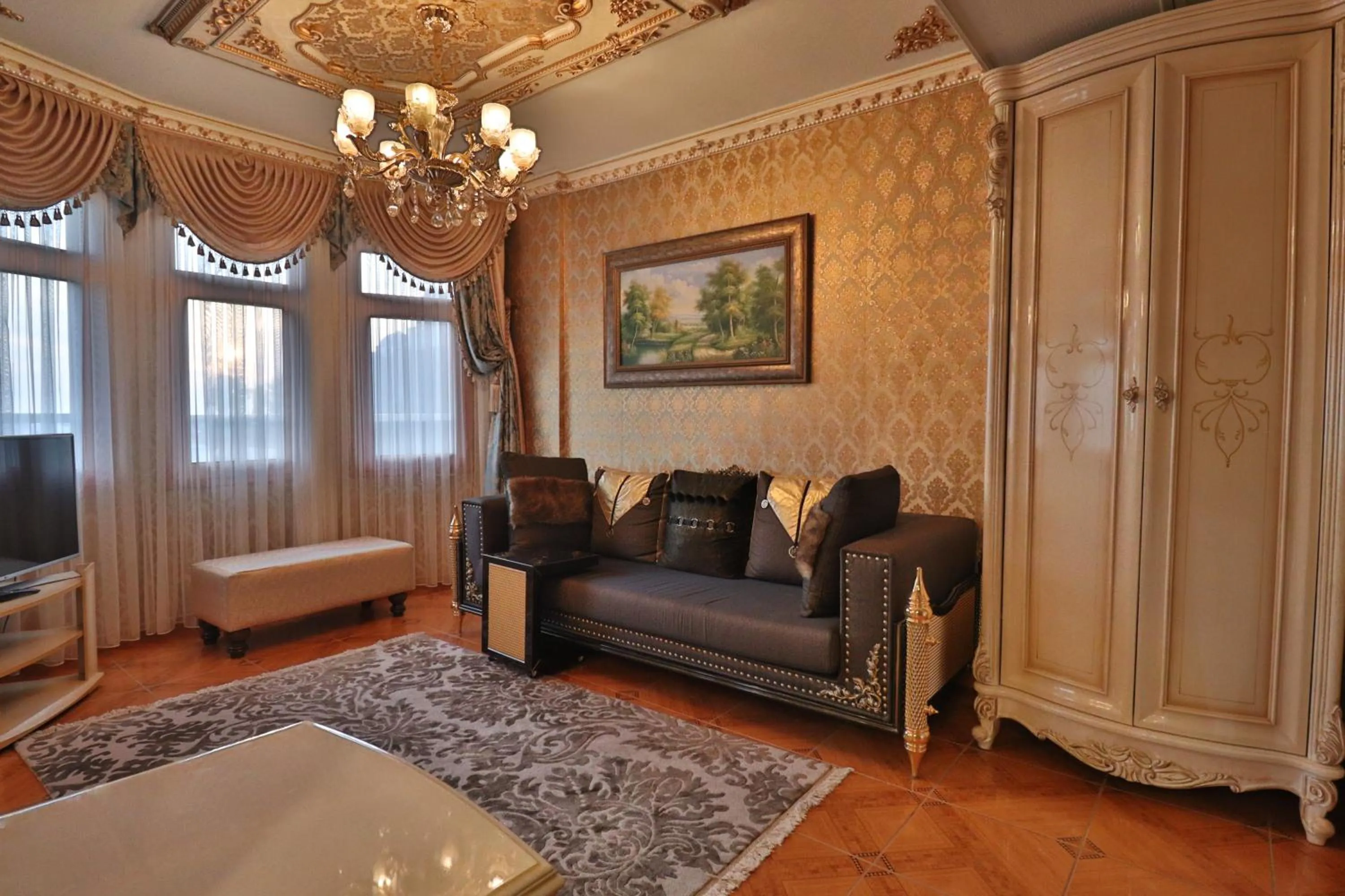 Living room in Blue House Hotel Old City - Sultanahmet