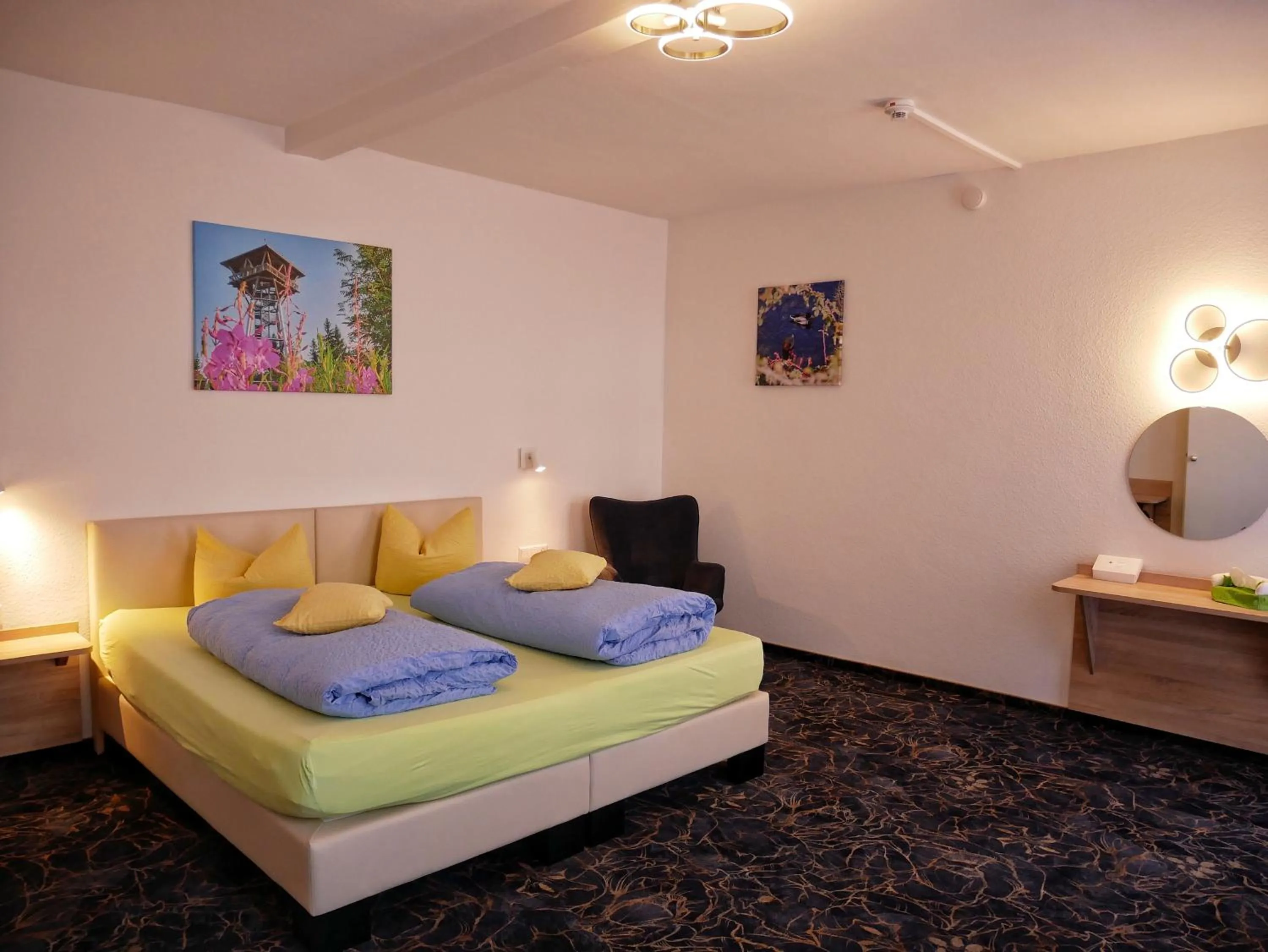 Bedroom, Bed in Wochner's Hotel-Sternen Am Schluchsee Hochschwarzwald