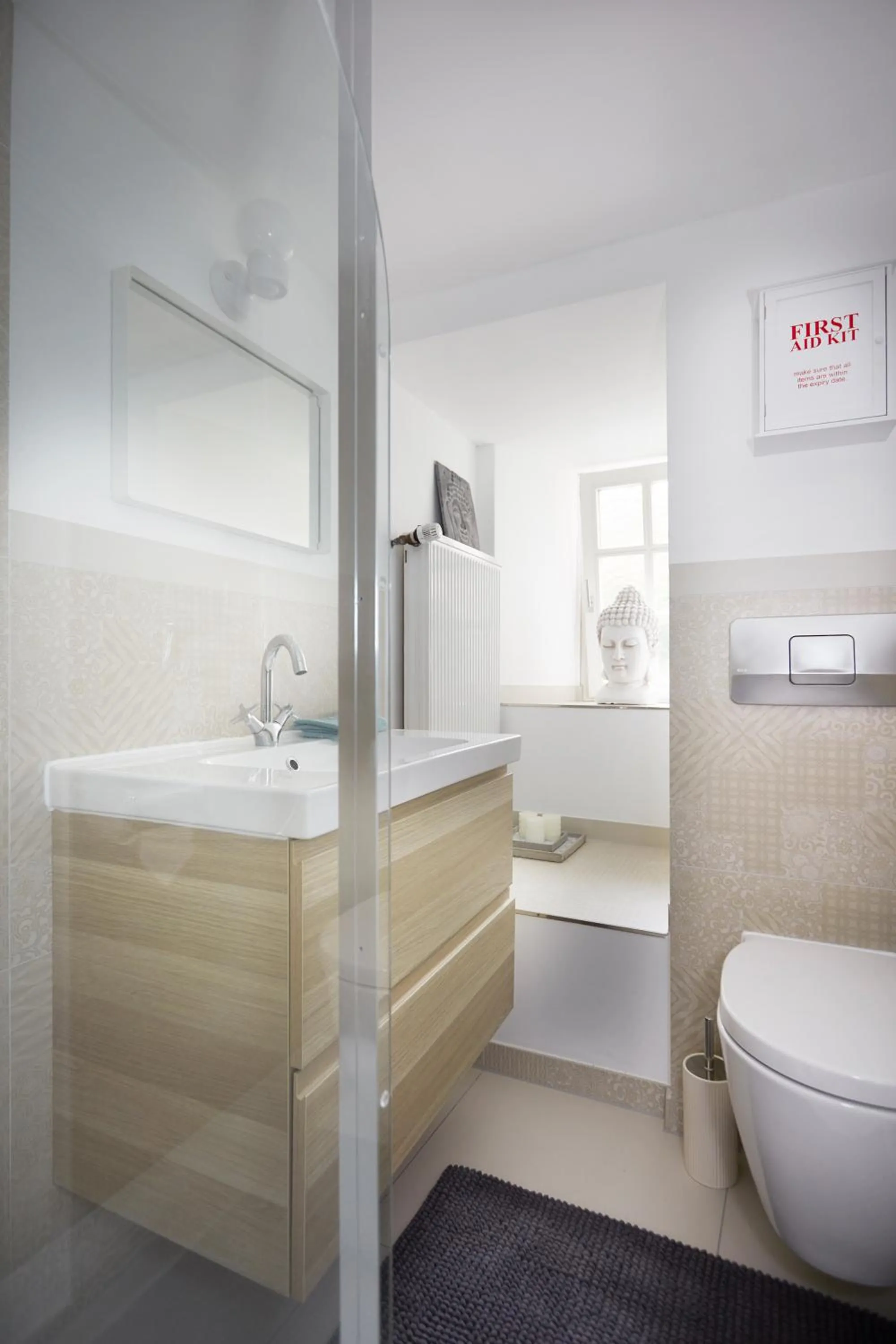 Bathroom in Ferienhaus Apple Tree