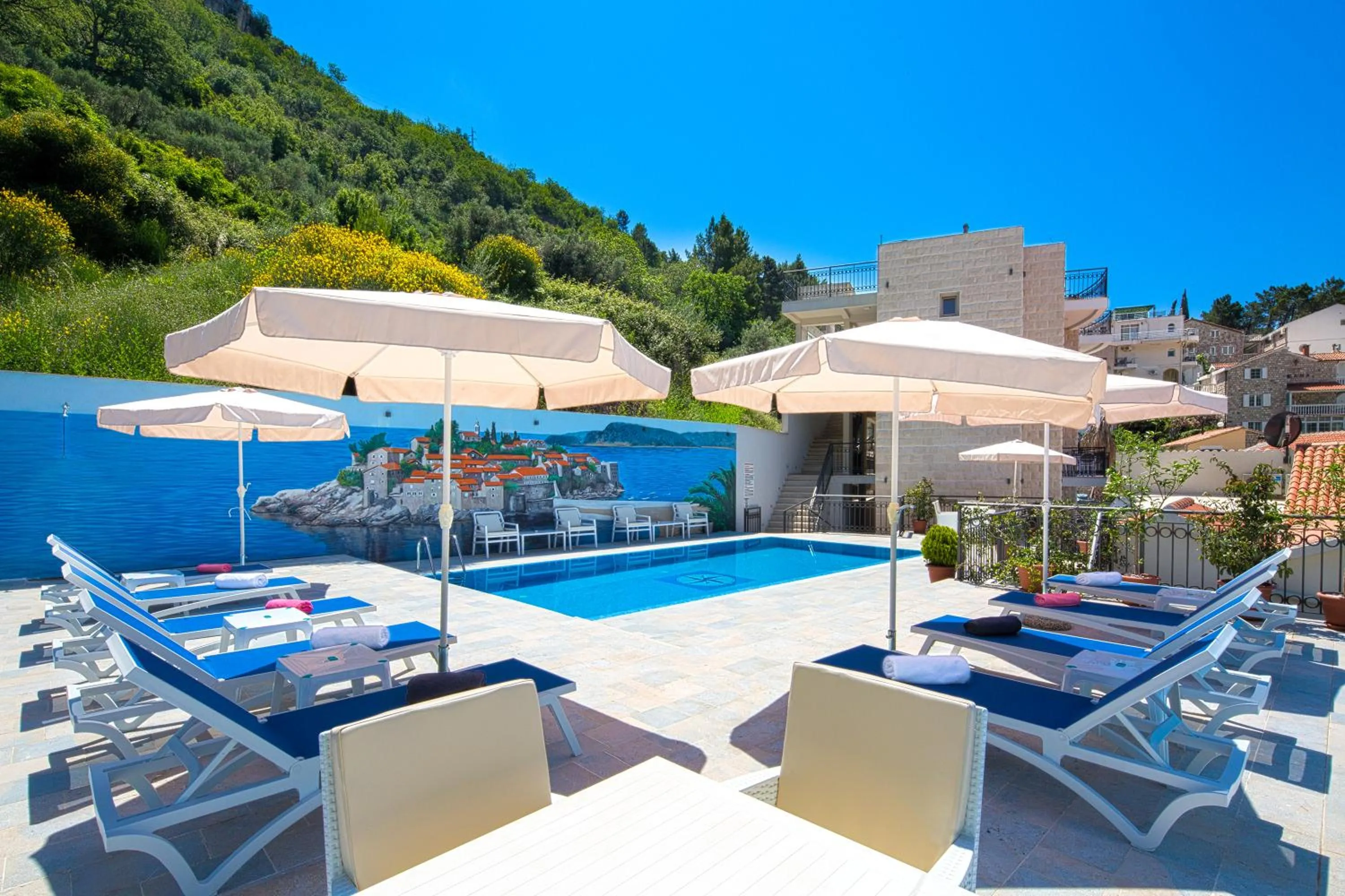 Swimming pool in Boutique Villa Jovan