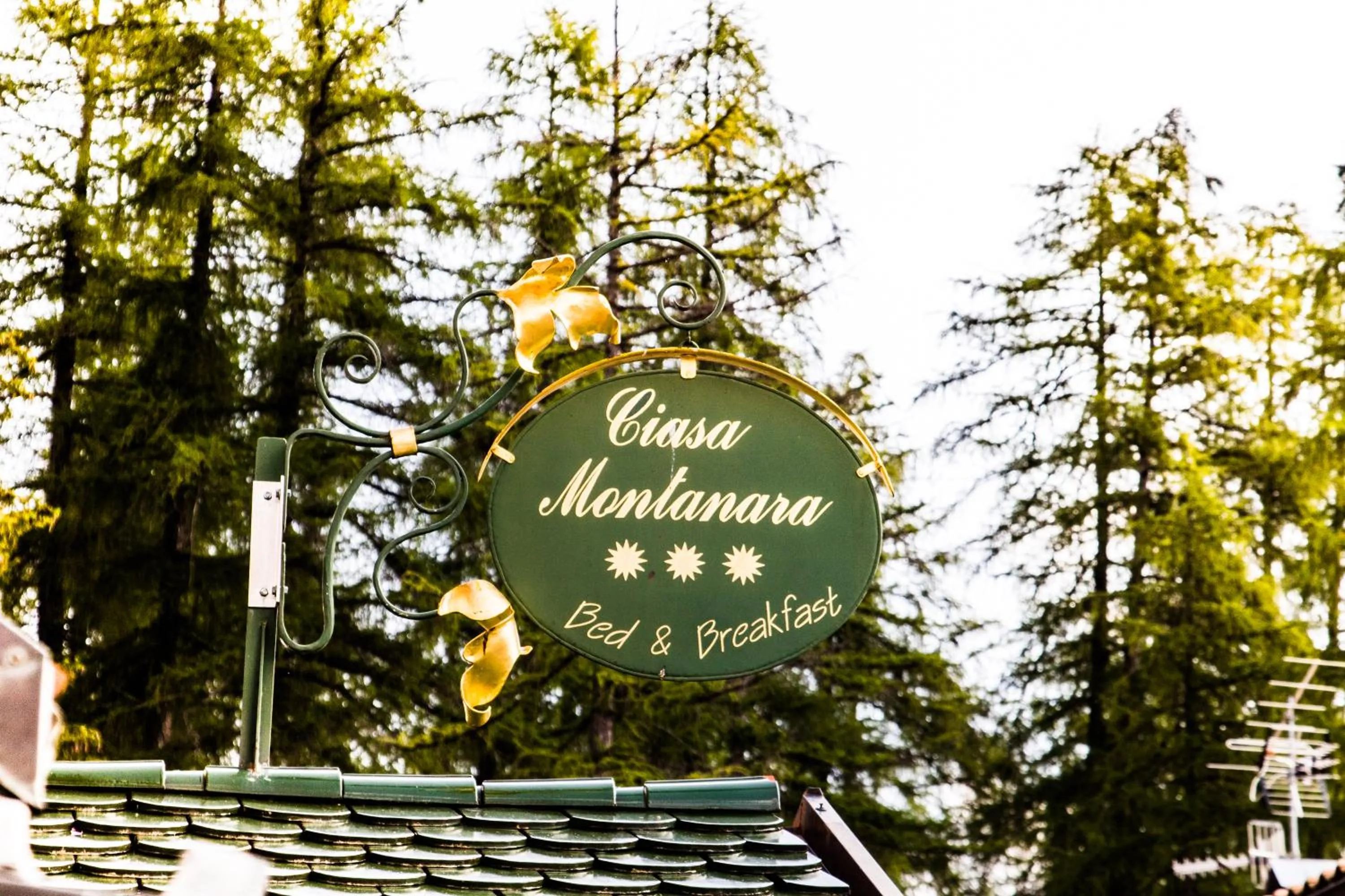 Logo/Certificate/Sign in Ciasa Montanara