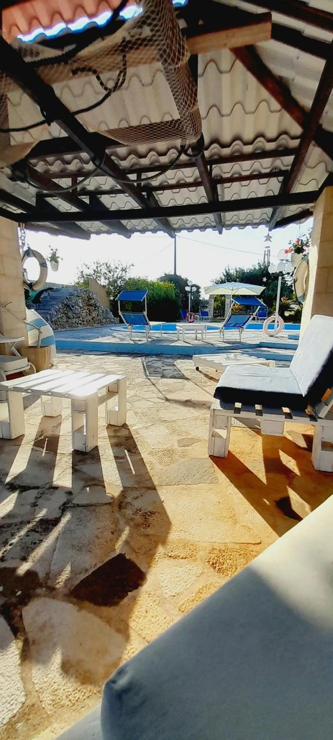Swimming pool in B&B Stars and Stripes