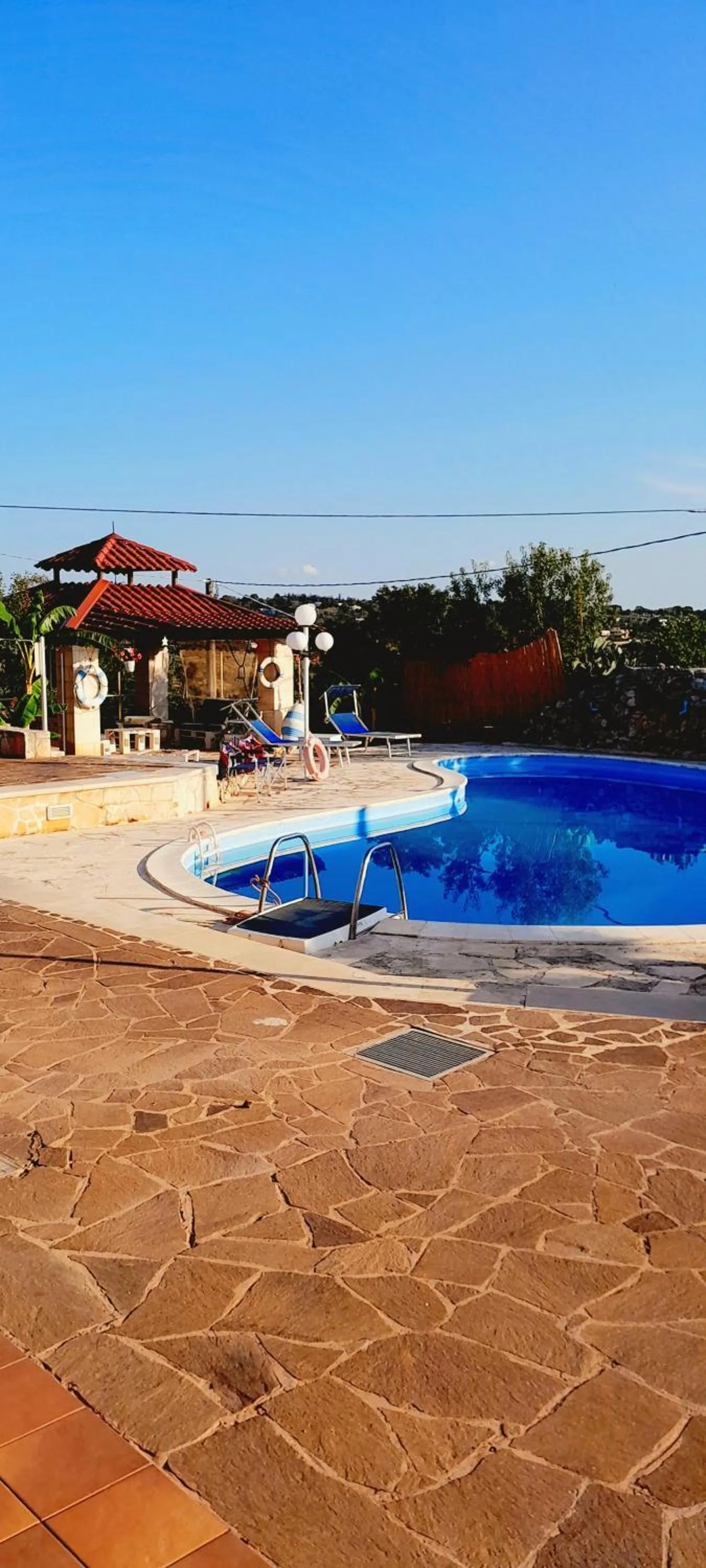 Swimming pool in B&B Stars and Stripes