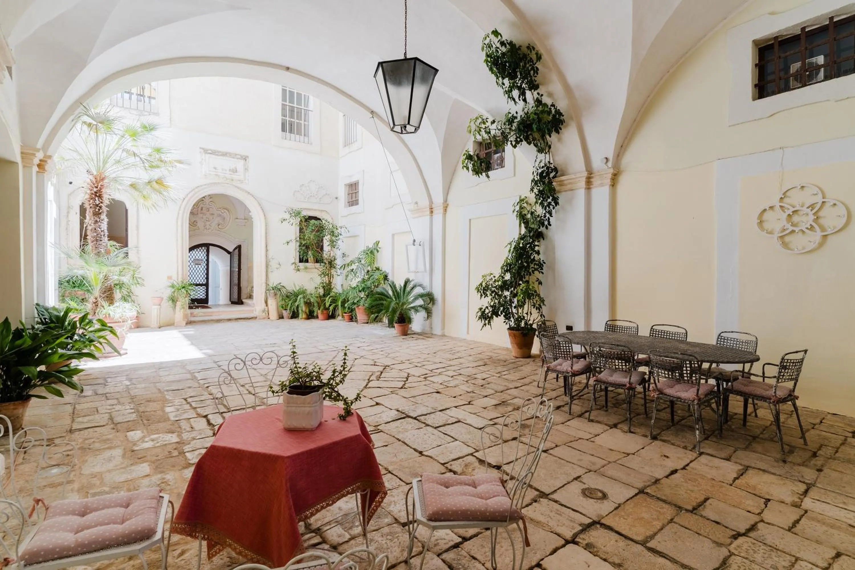 Patio in Palazzo De Castro