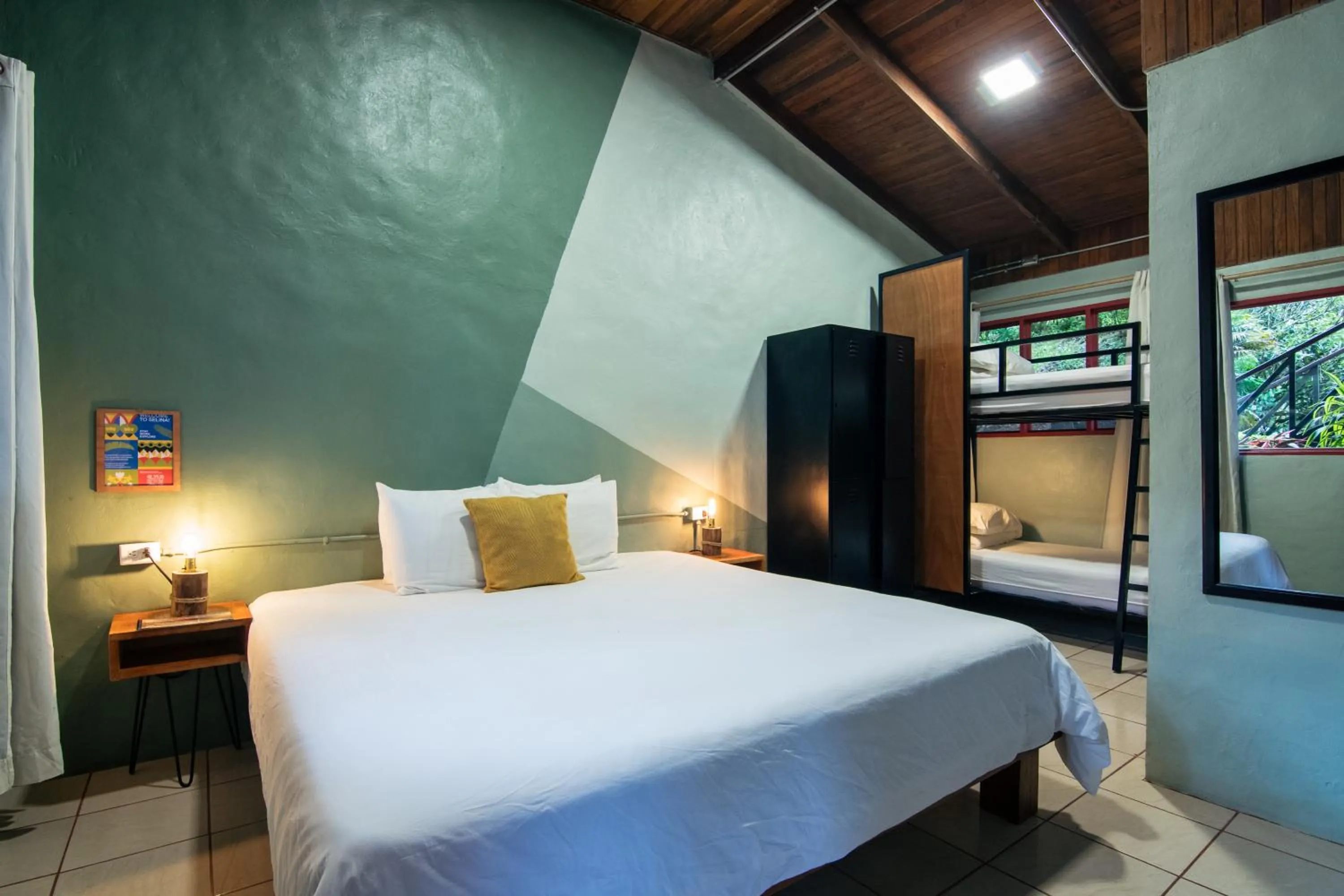 Bed in Selina Monteverde