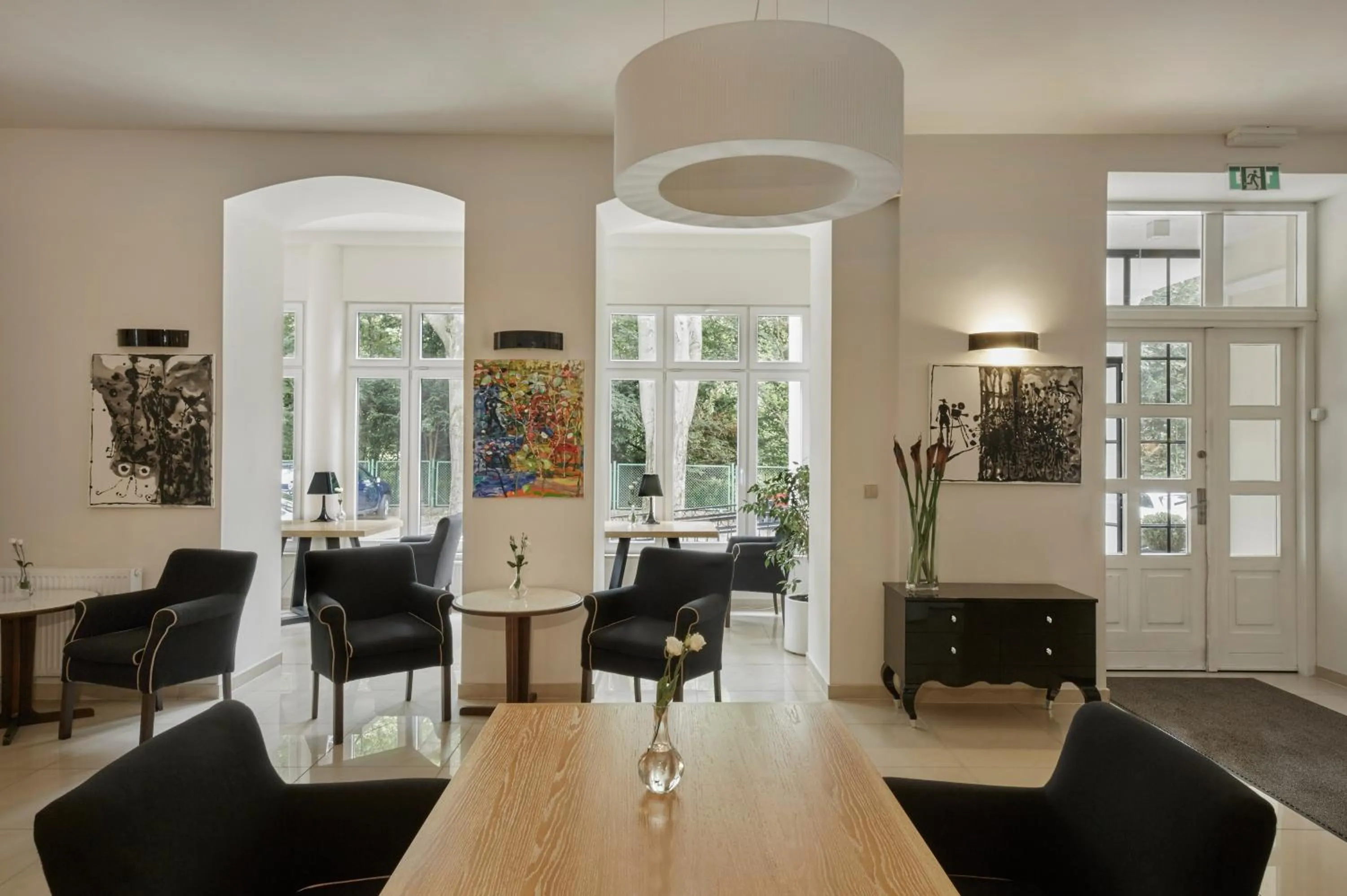 Lobby or reception in Impresja Art Resort