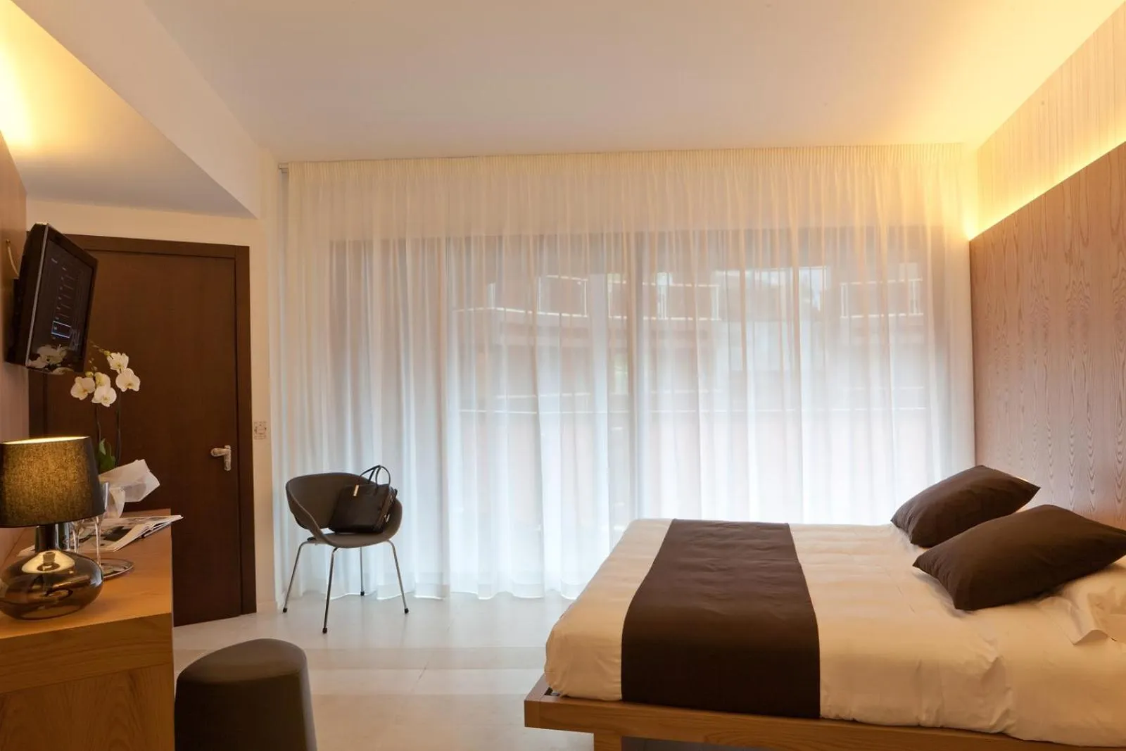 Bedroom, Bed in Eolian Milazzo Hotel