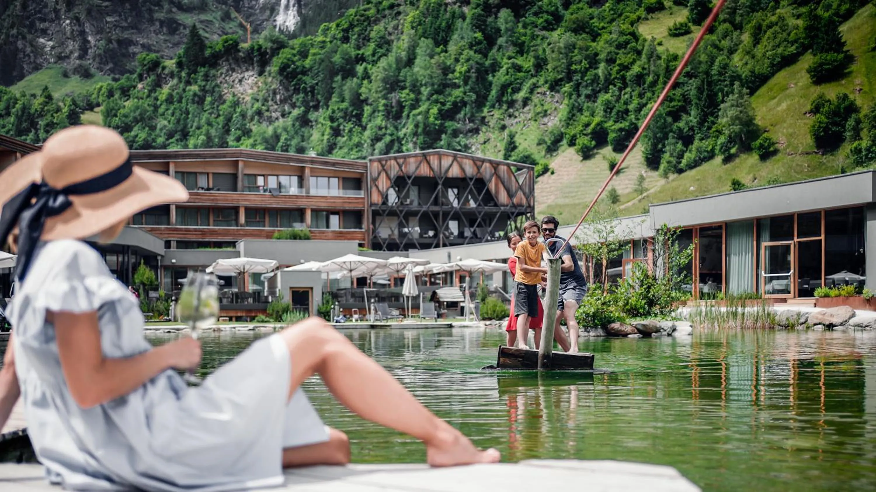 Property building in Feuerstein Nature Family Resort