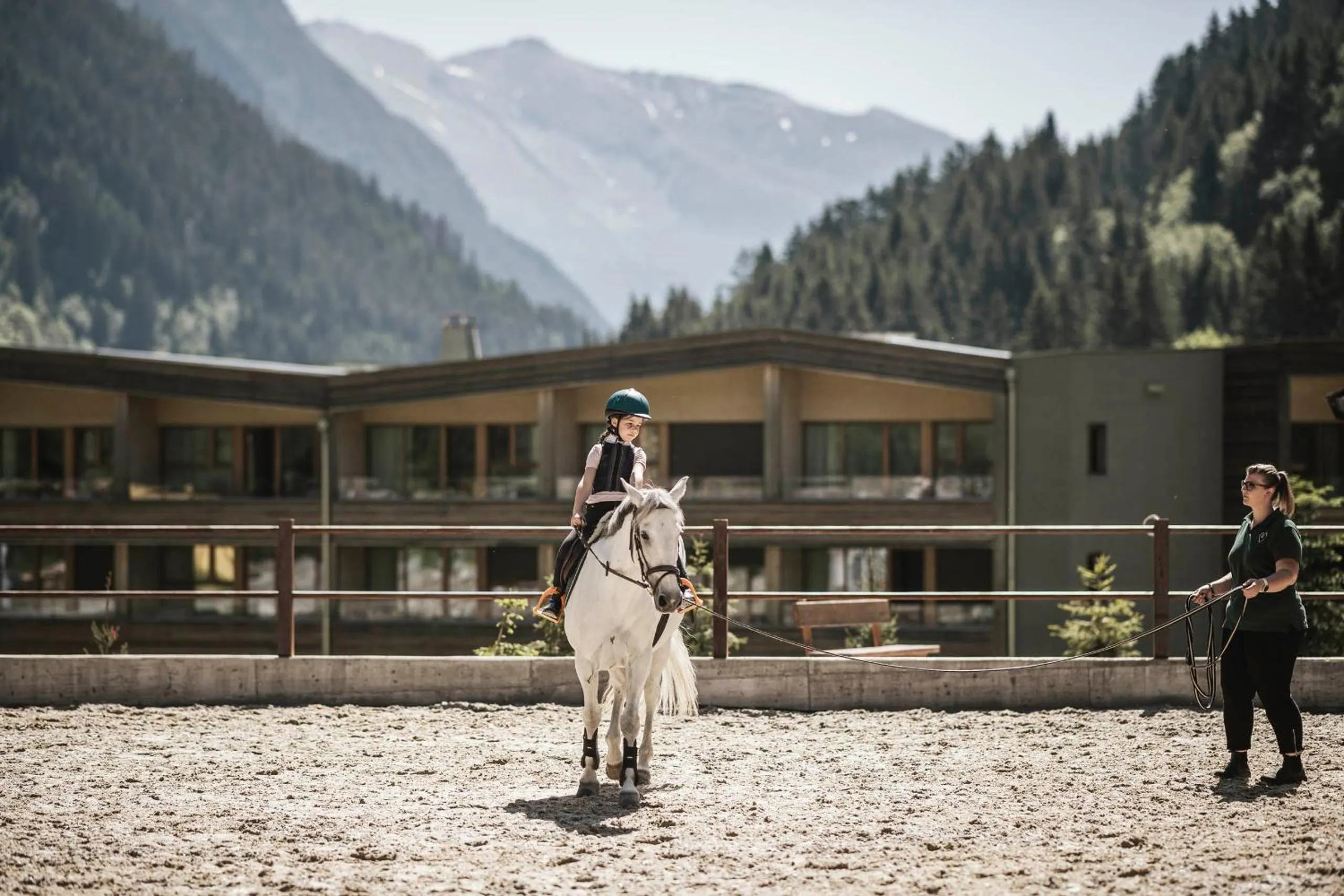 Horse-riding in Feuerstein Nature Family Resort