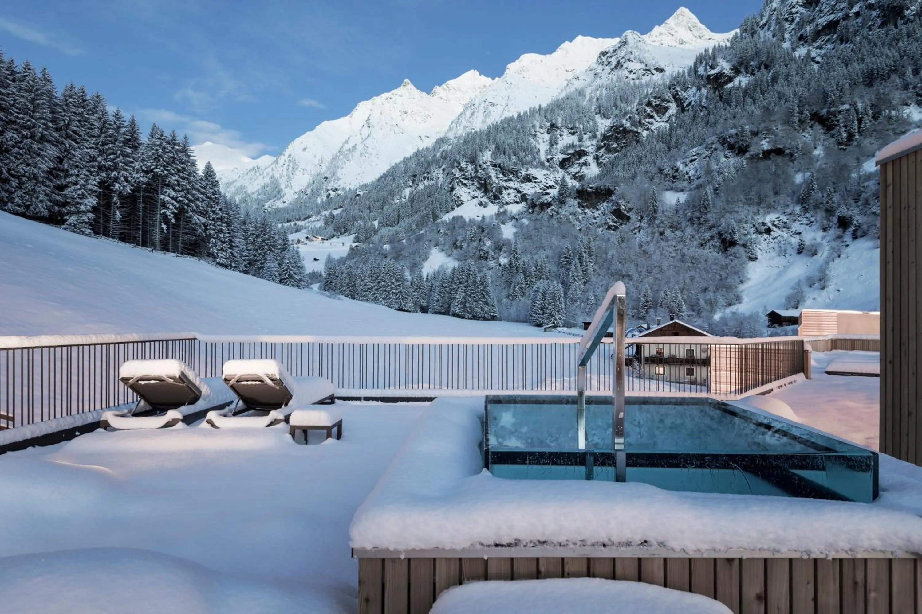 Hot Tub in Feuerstein Nature Family Resort