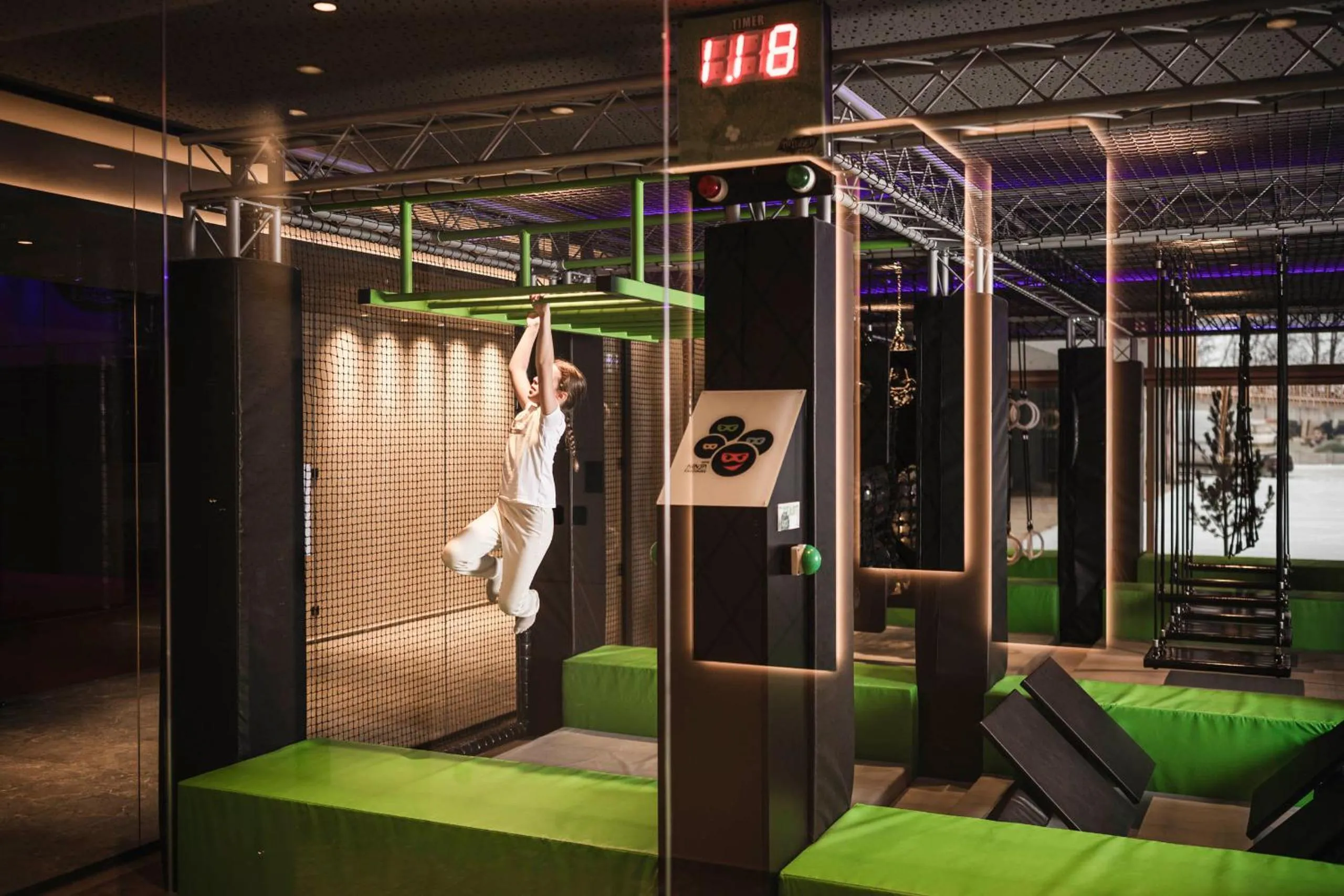 Children play ground in Feuerstein Nature Family Resort