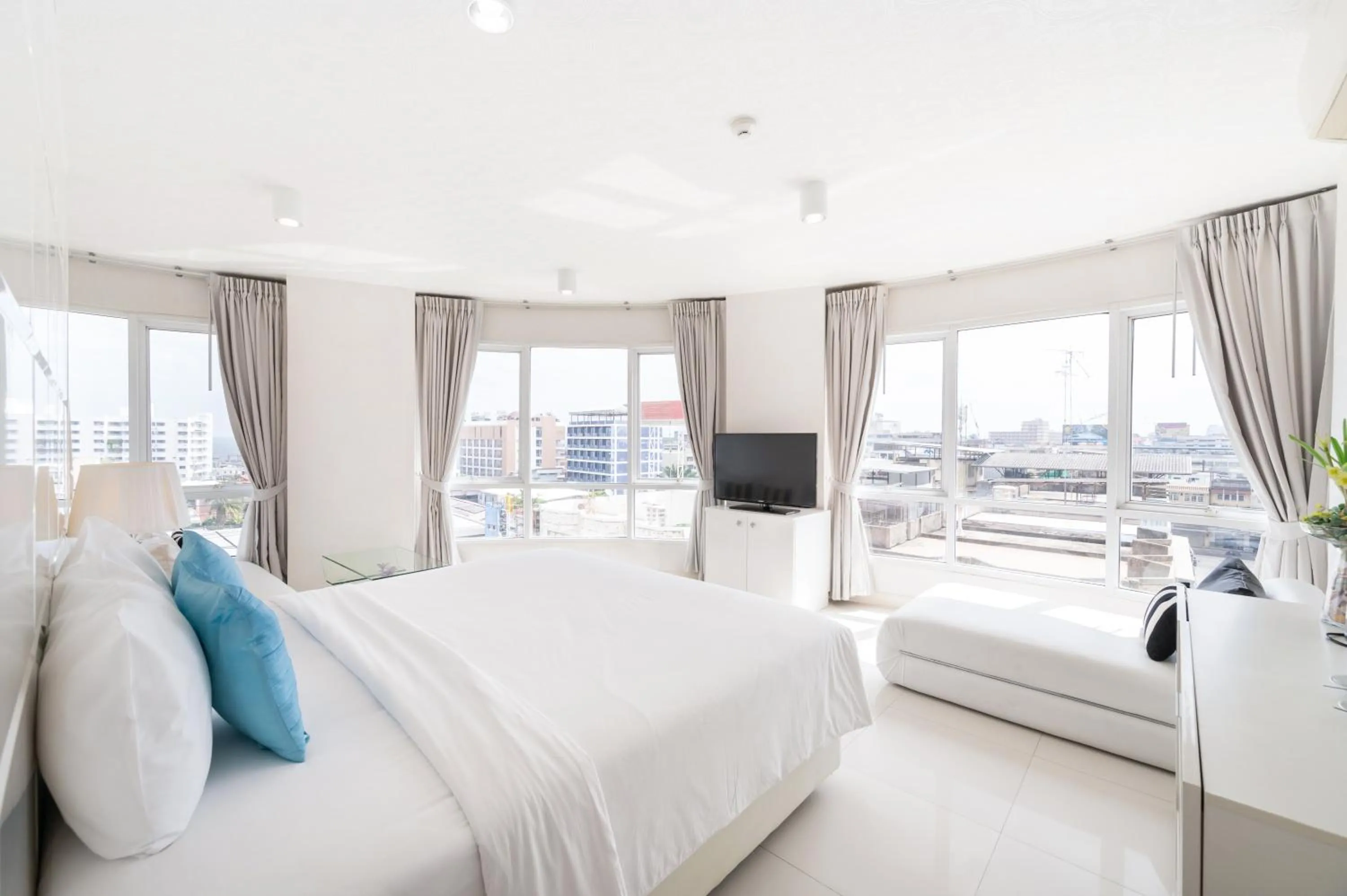 View (from property/room), Bed in Royal Pavilion Hua Hin