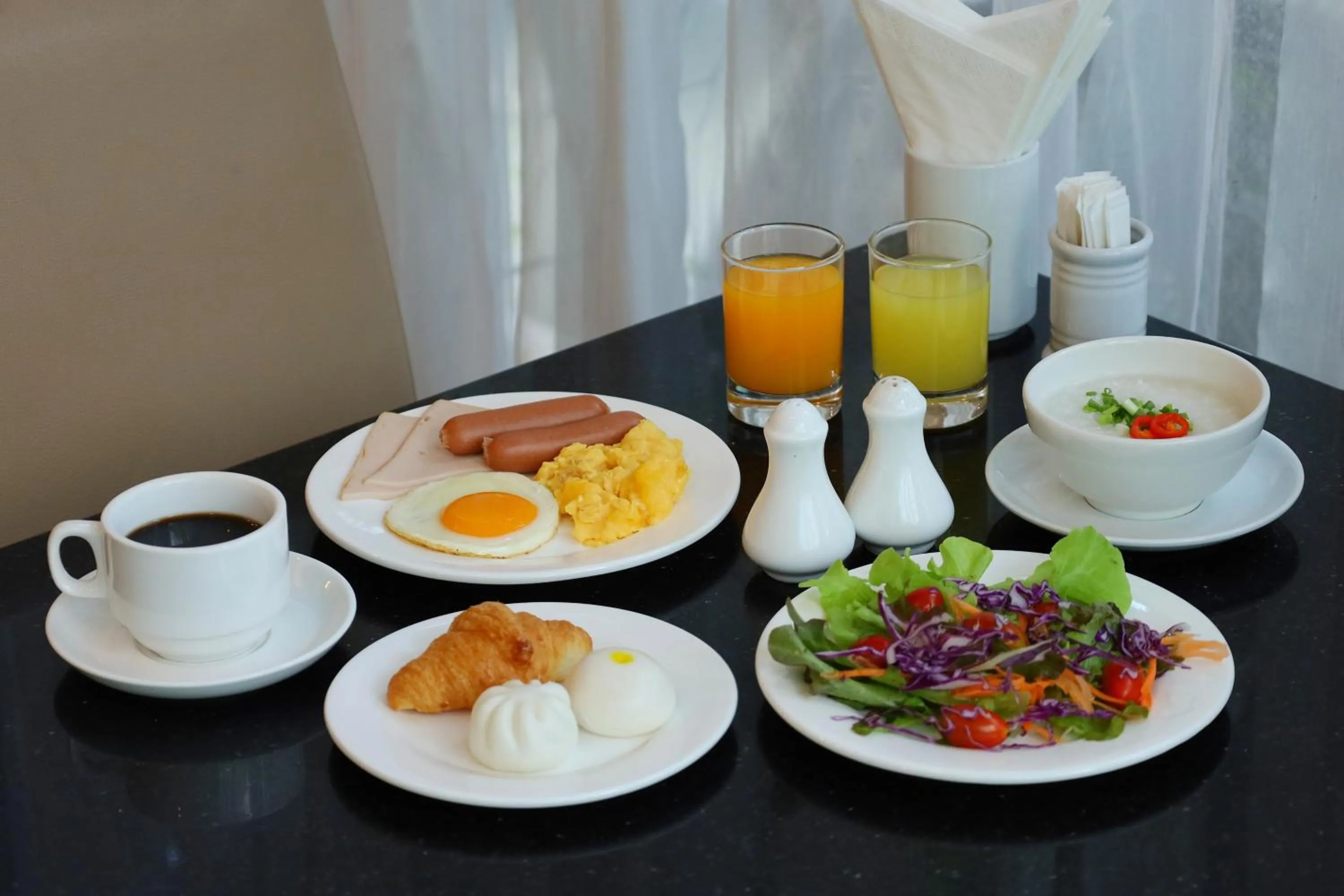 Breakfast in Royal Pavilion Hua Hin