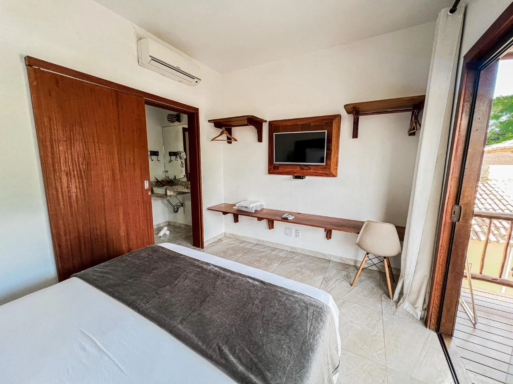 Bed in Conchas do Mar Residence