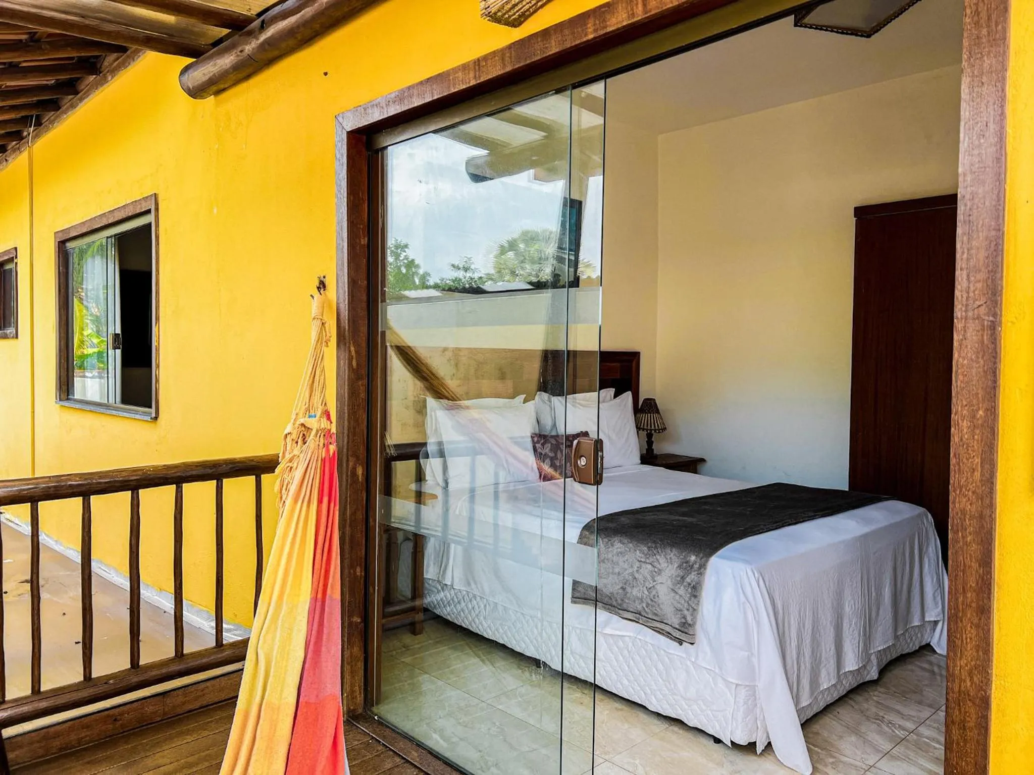 Bed in Conchas do Mar Residence