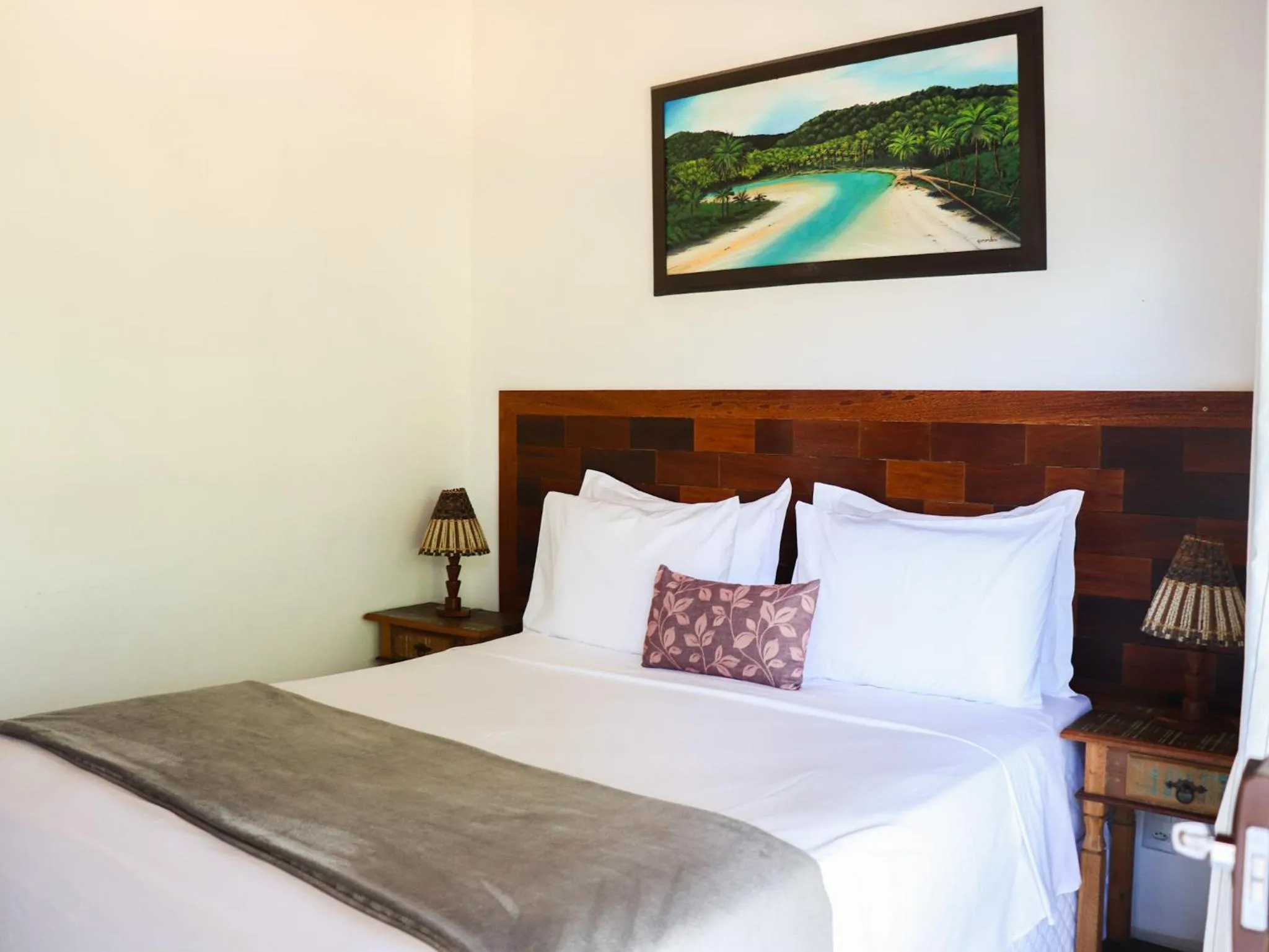 Bed in Conchas do Mar Residence