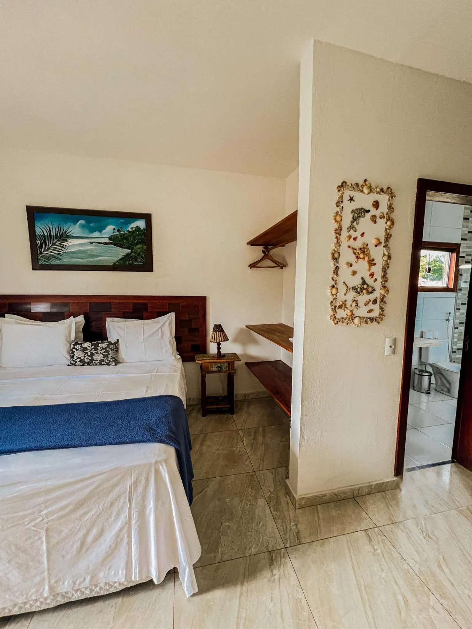 Bed in Conchas do Mar Residence