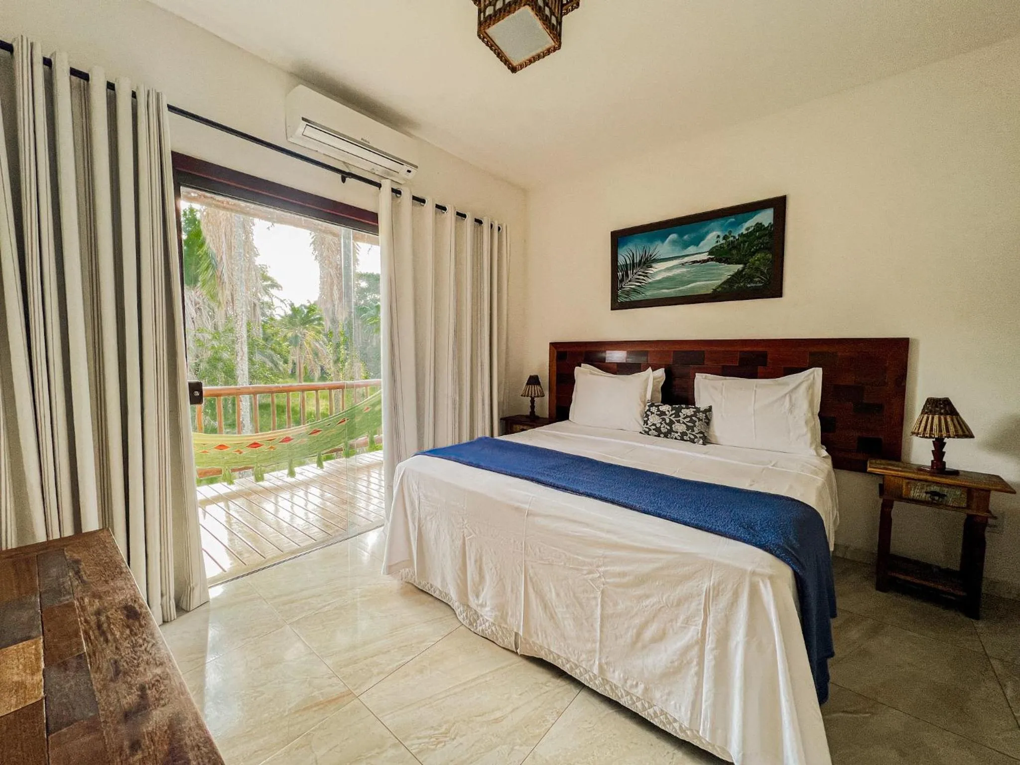 Bed in Conchas do Mar Residence