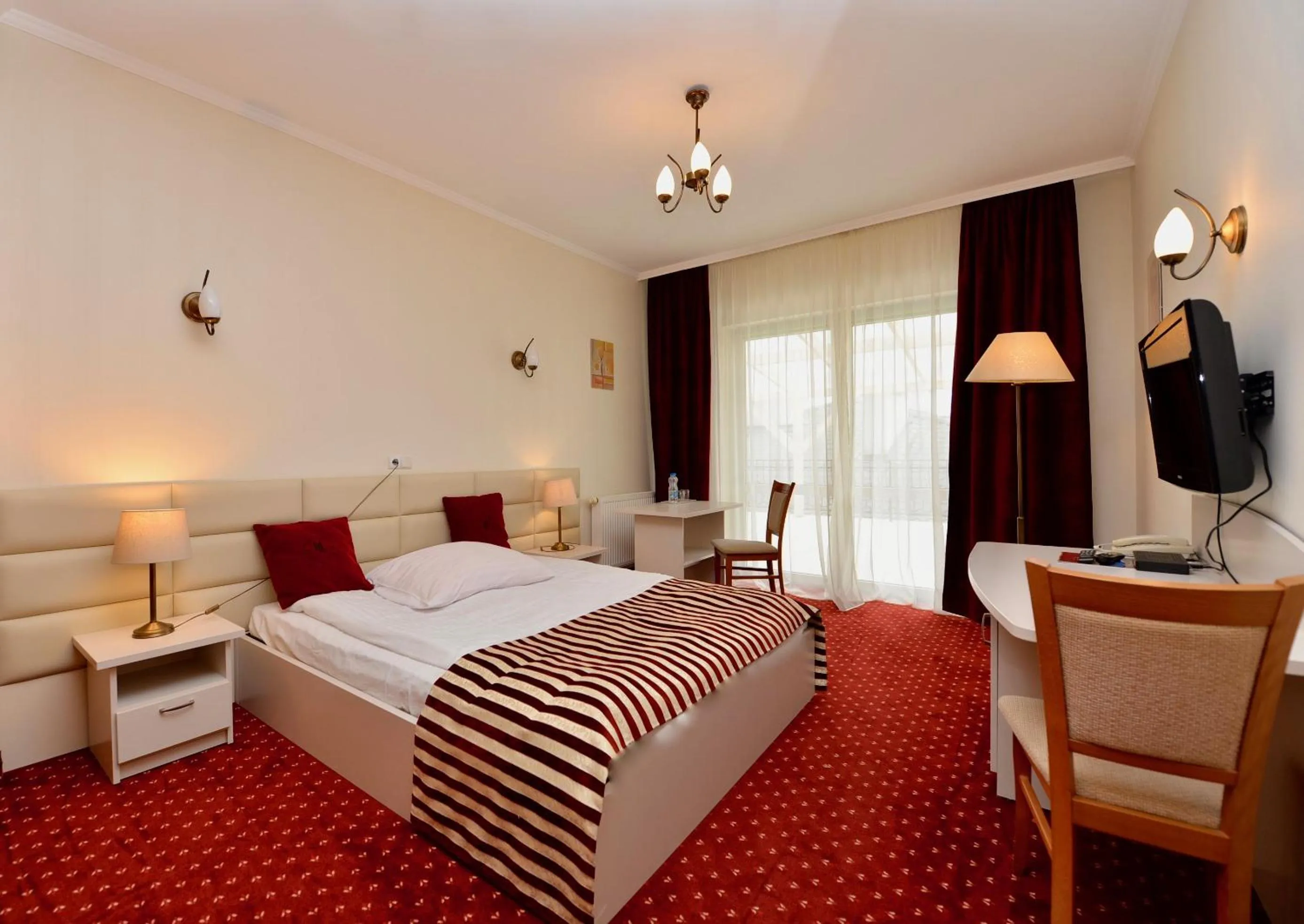 Bed in Hotel Lord Dębica