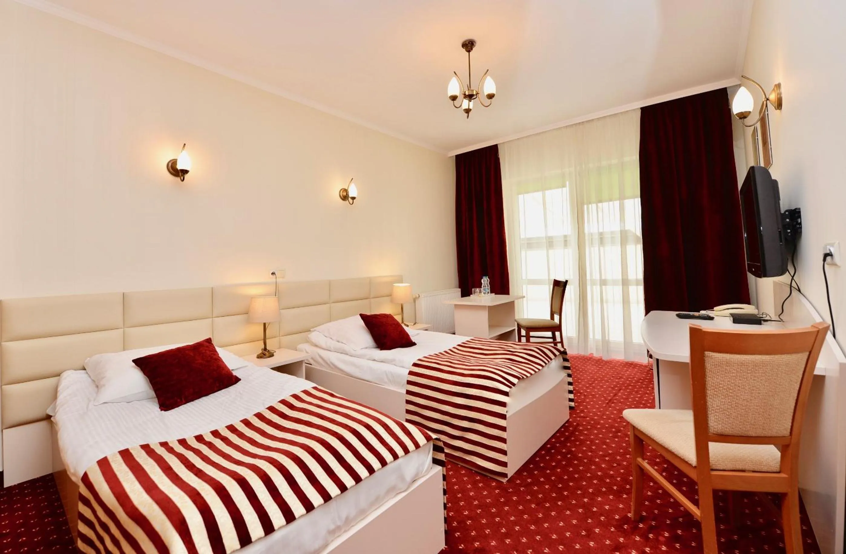 Bed in Hotel Lord Dębica