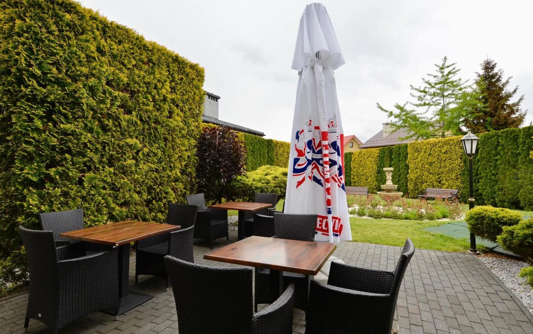 Patio in Hotel Lord Dębica